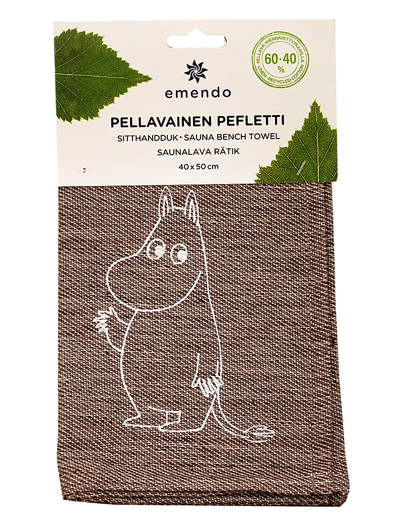 Emendo - Moomin seat cover, brown - saunatarvikud - brown - 1