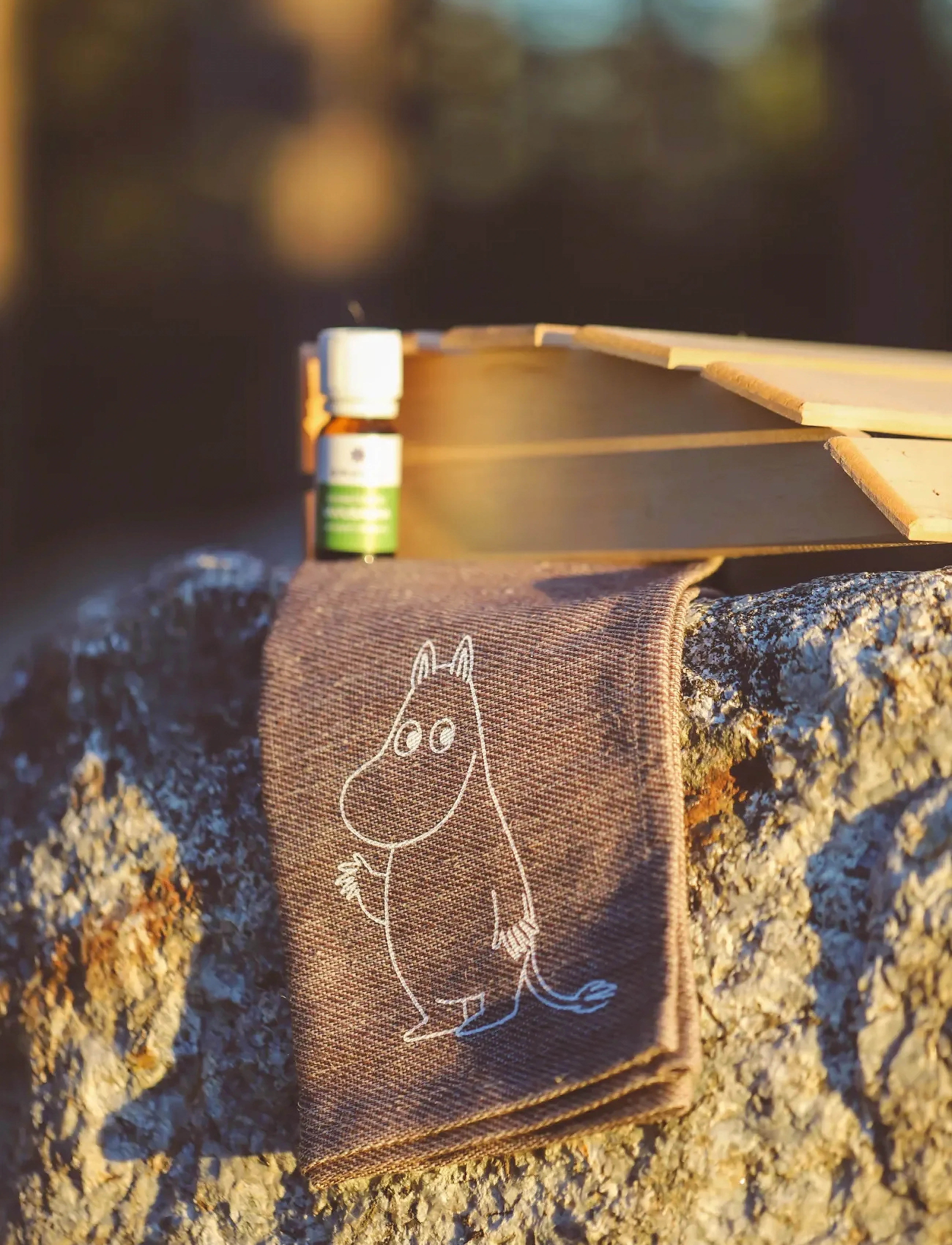 Emendo Moomin Seat Cover, Brown, One Size, Brown, Sauna > Accessories For Sauna, Dame