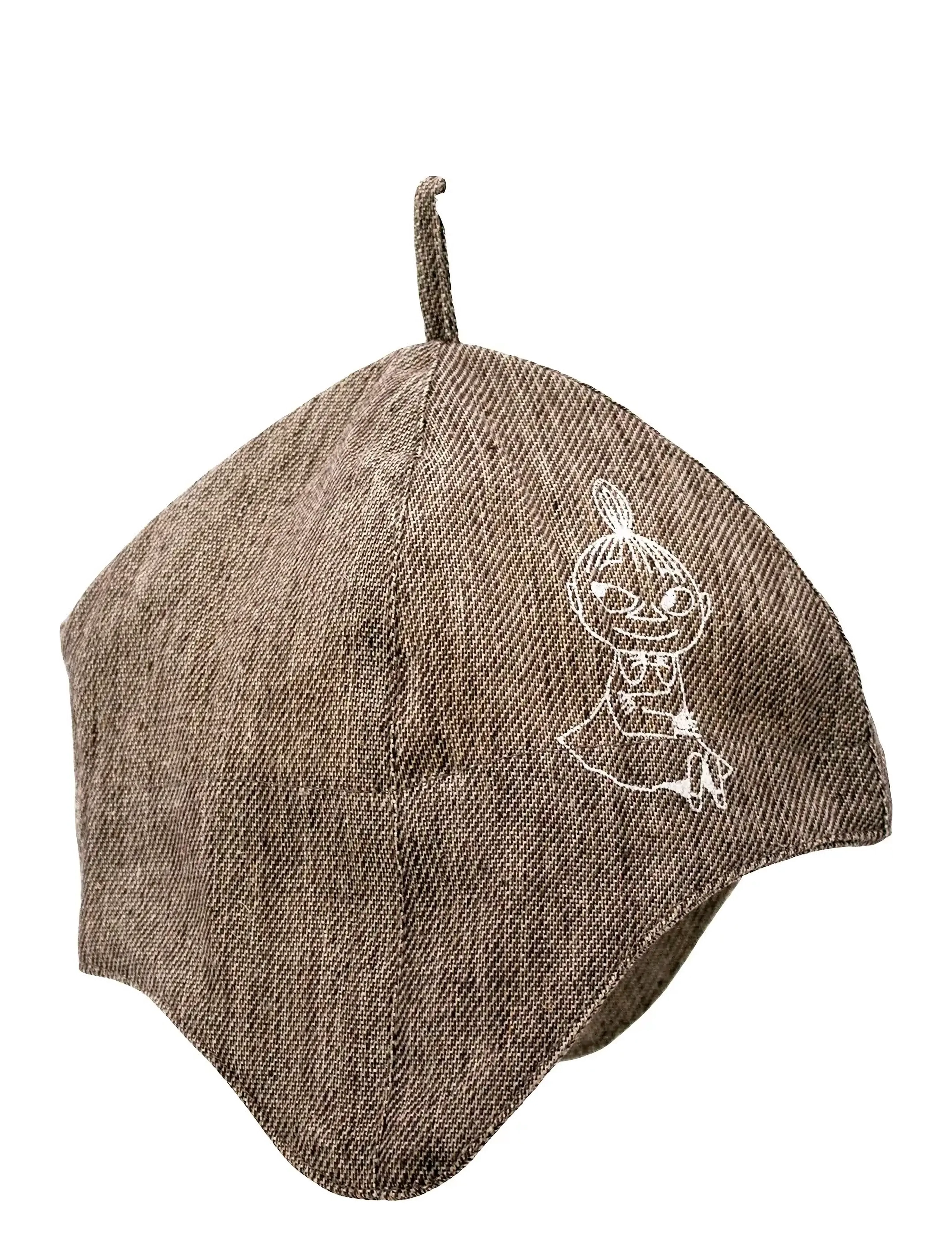 Emendo Little My sauna hat, brown - Bastu - BROWN / brown