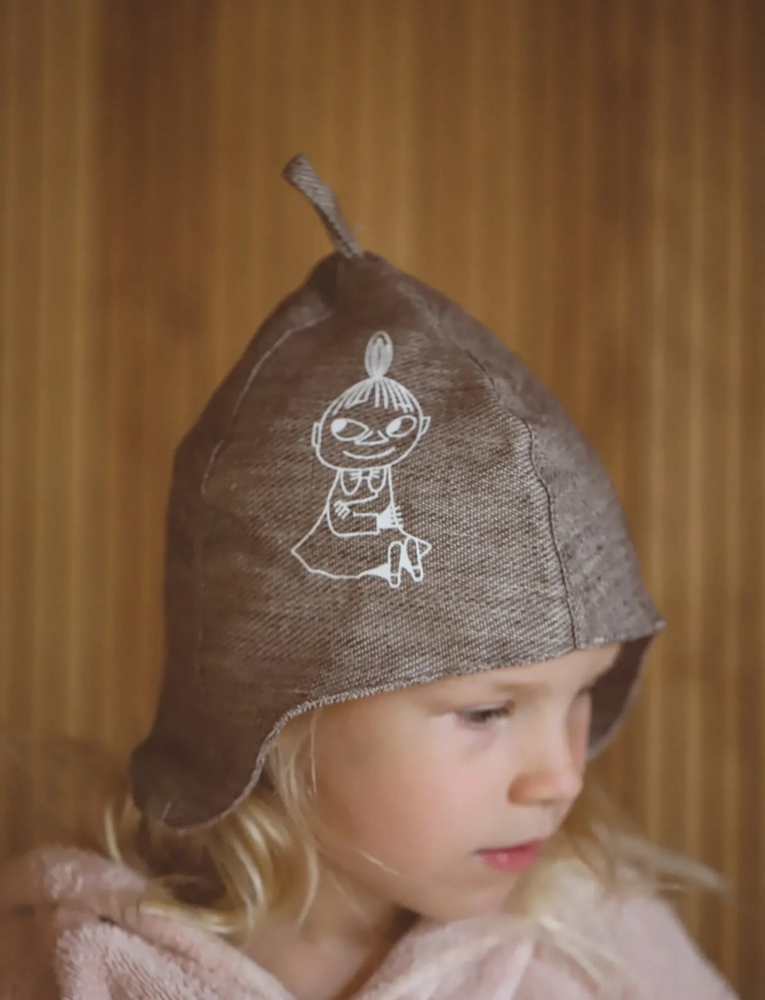 Emendo Little My Sauna Hat, Brown, One Size, Brown, Sauna > Accessories For Sauna, Dame