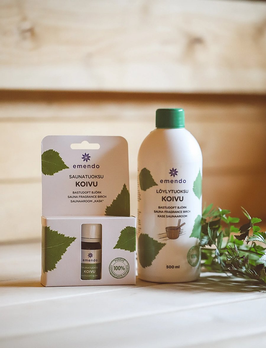 Emendo - Sauna fragrance Birch - sauna lõhnad - white - 0