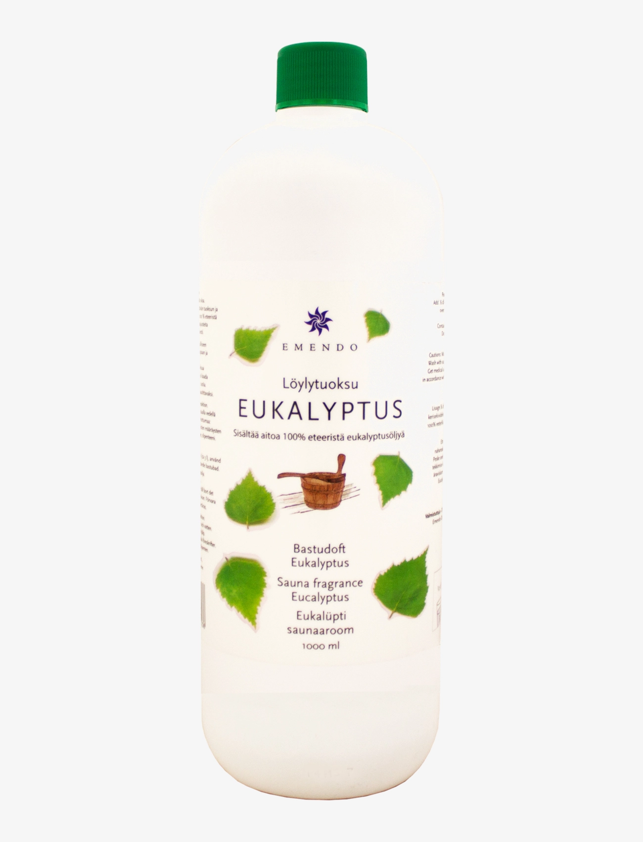Emendo Sauna Fragrance Eucalyptus, Tilbehør til sauna, Nude, Str: 1000 ML