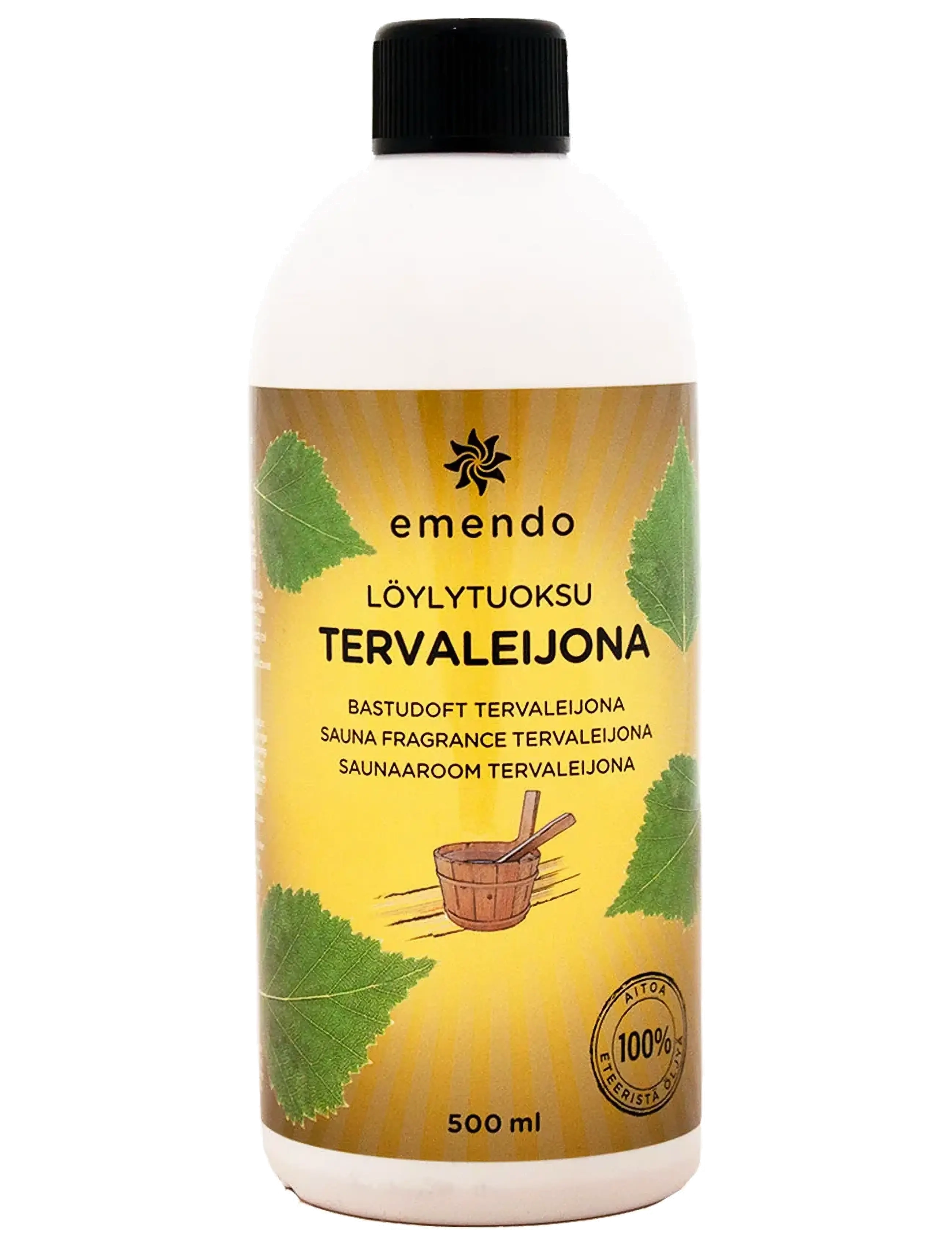 Emendo Sauna fragrance Tervaleijona - Bastu - YELLOW / clear