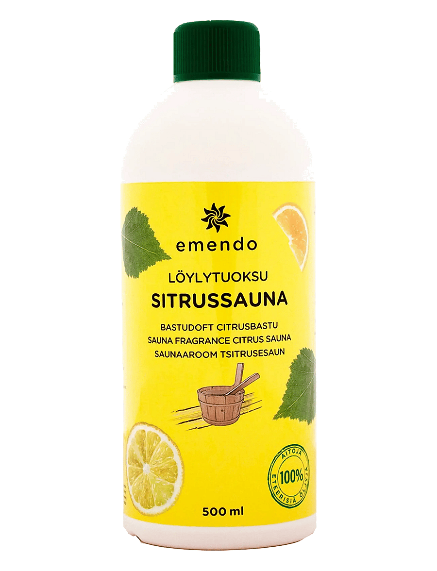 Emendo - Sauna fragrance Citrus sauna 500 ml - sauna lõhnad - yellow - 1