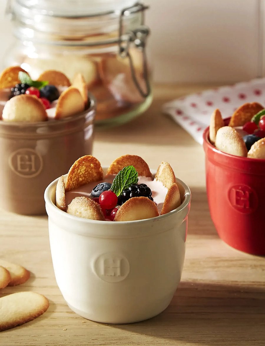 Emile Henry - Ramekin - N°8 - keks- & kuchenformen - cream - 0