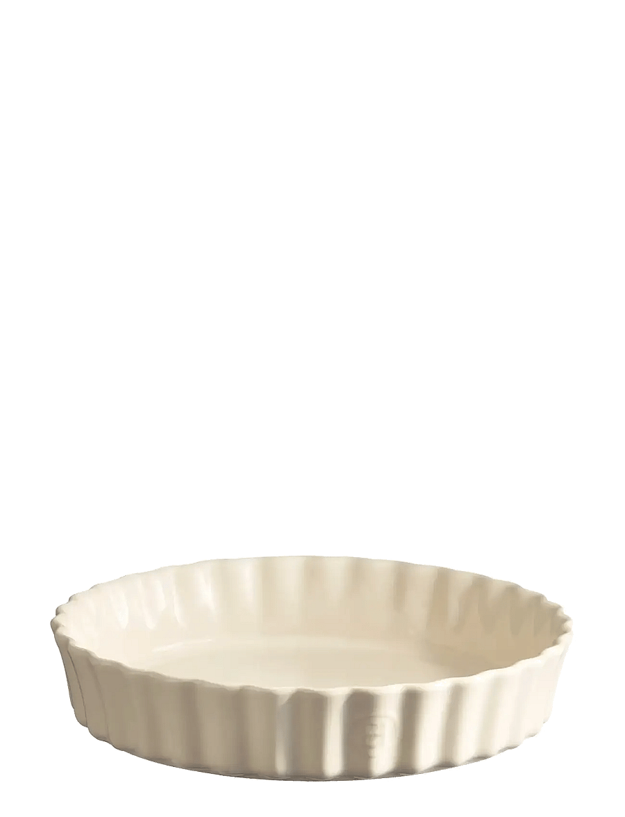 Emile Henry - Deep Flan Dish - 24 cm - kuchenformen - cream - 1