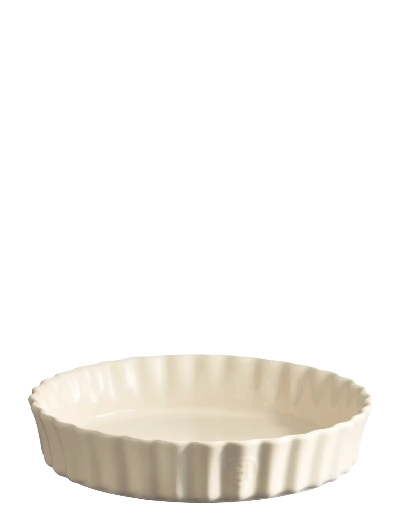 Emile Henry Tærteform 28 Cm Creme, Pie Ret o, Pink, Str: 1.98 L