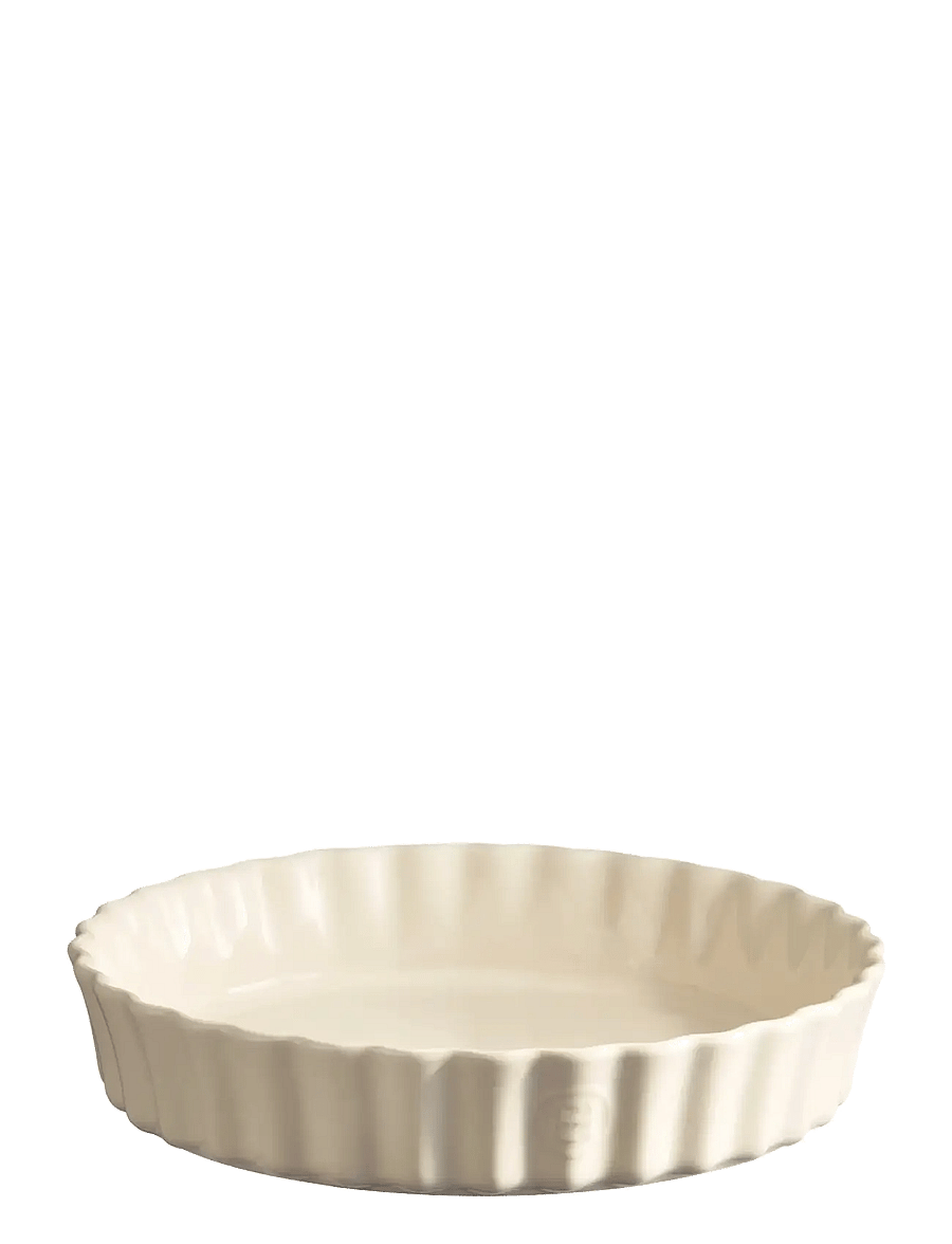 Emile Henry - Deep Flan Dish - 28 cm - kuchenformen - cream - 1