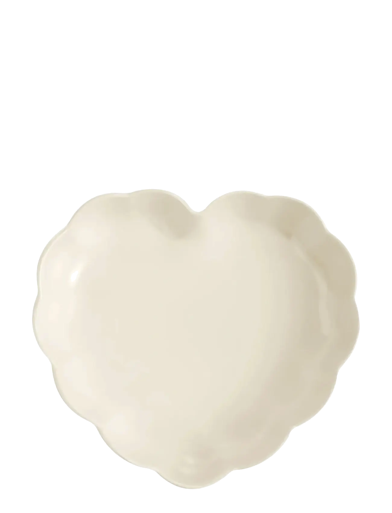 Emile Henry Madeleine Hjärtanform Cream, Oven Molds, Creme, Str: 1.8 L