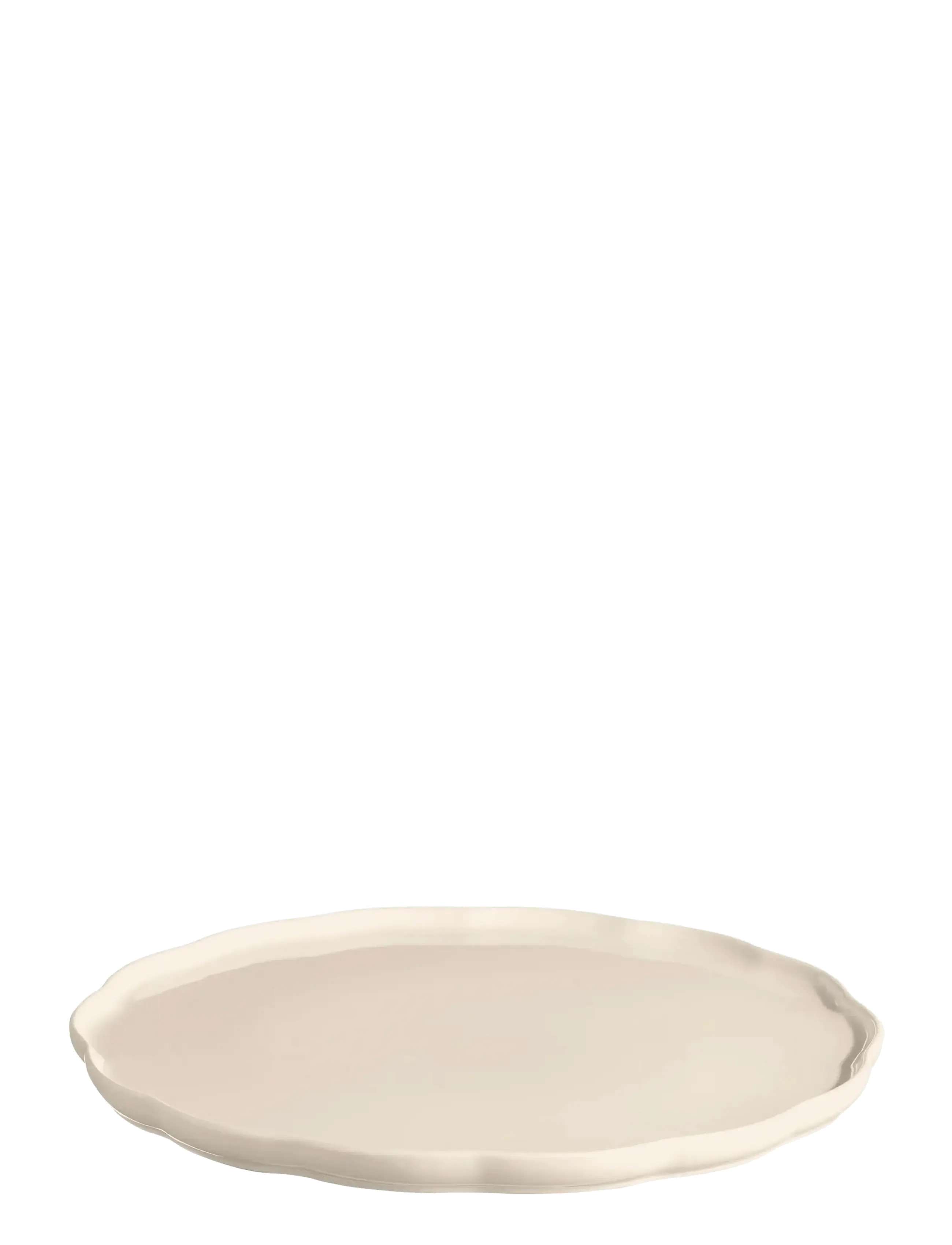 Emile Henry - MADELEINE SERVERINGSFAT RUND CREAM - vaagnad ja roogade serveerimisalused - cream - 2