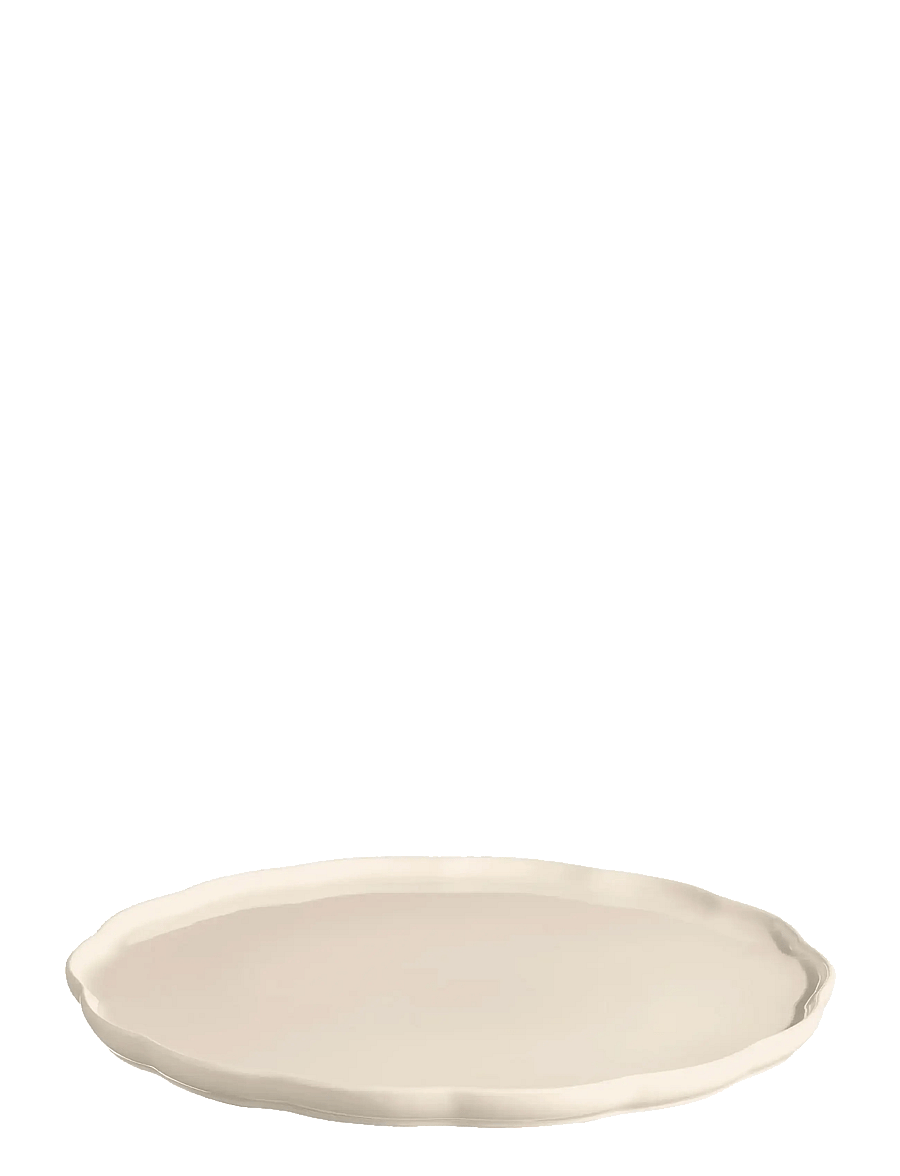 Emile Henry - MADELEINE SERVERINGSFAT RUND CREAM - vaagnad ja roogade serveerimisalused - cream - 2