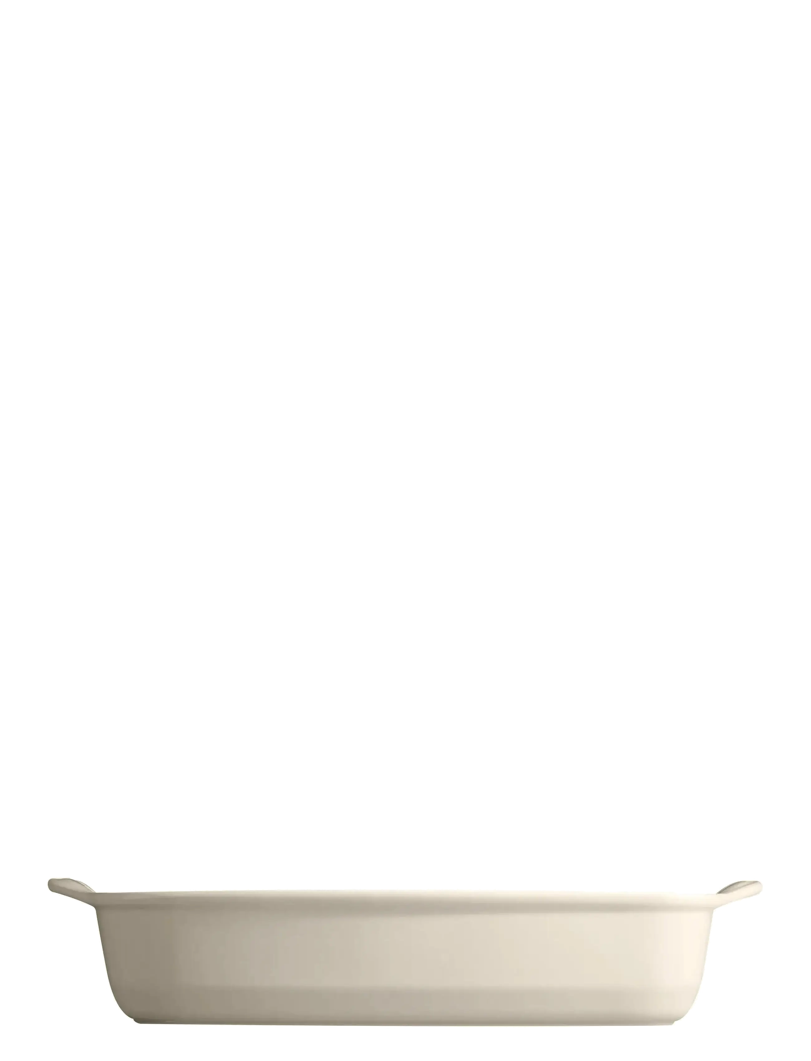 Emile Henry - Large Rectangular Oven Dish - ofenformen - cream - 1