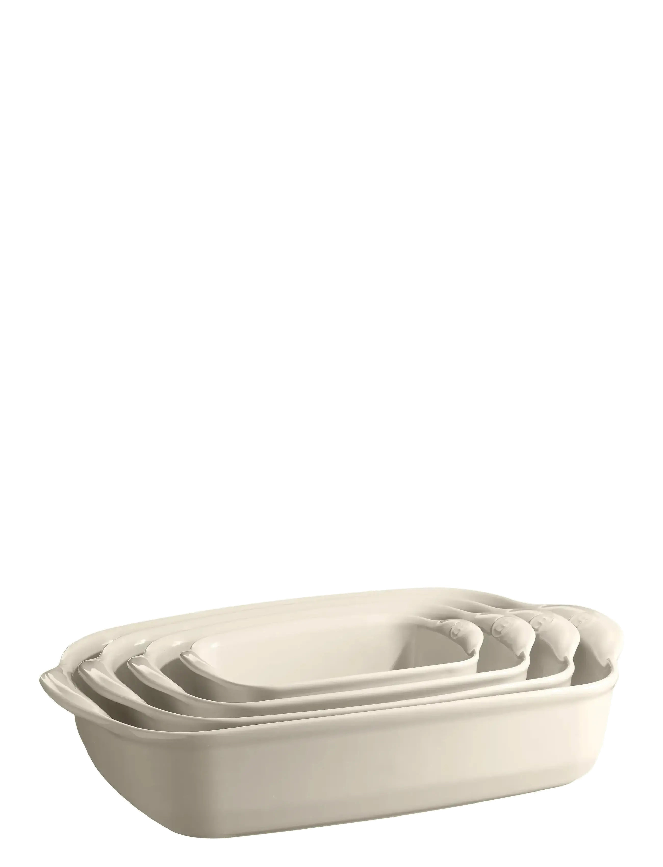 Emile Henry - Large Rectangular Oven Dish - ofenformen - cream - 2
