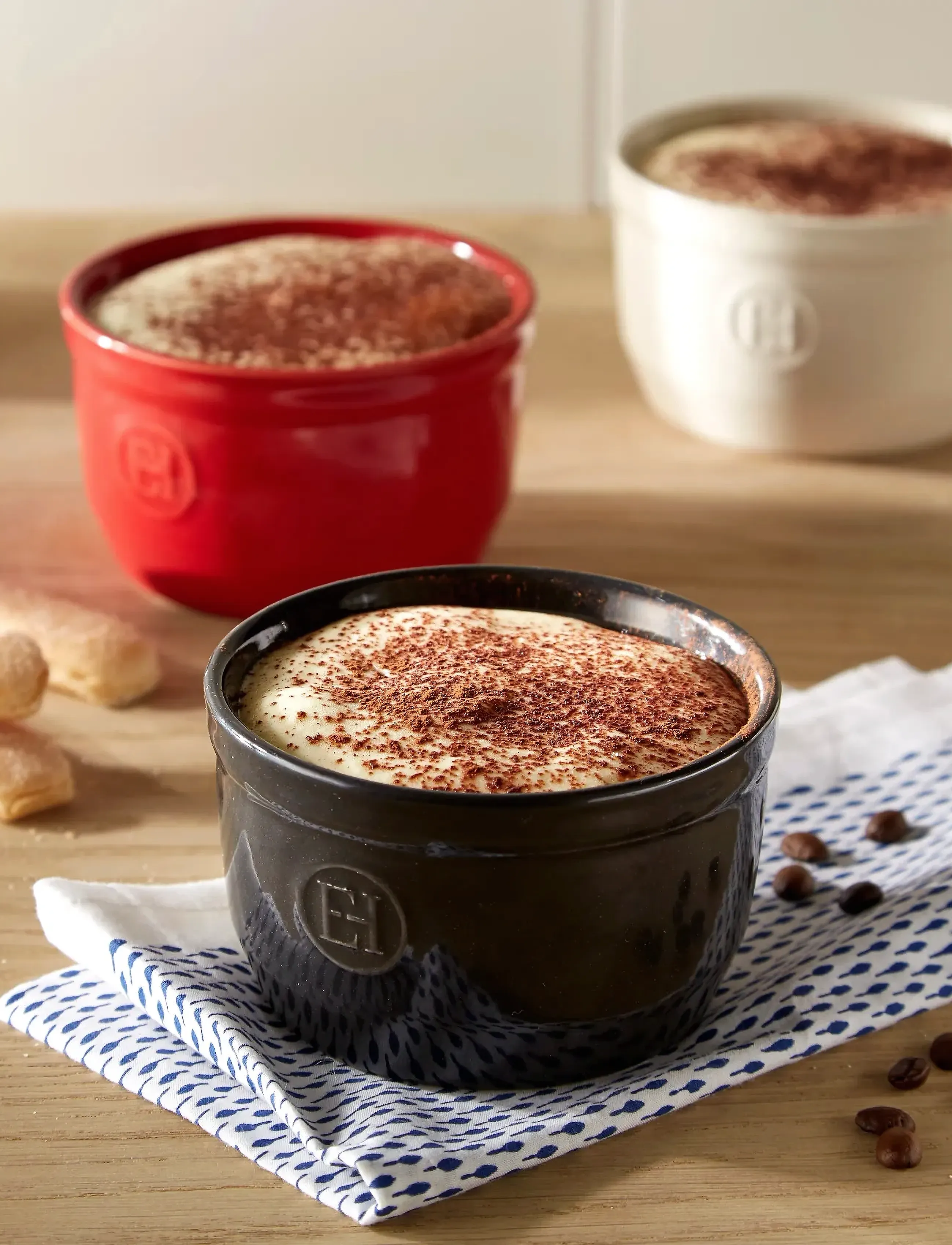 Emile Henry - Ramekin - N°8 - kageforme - red - 3