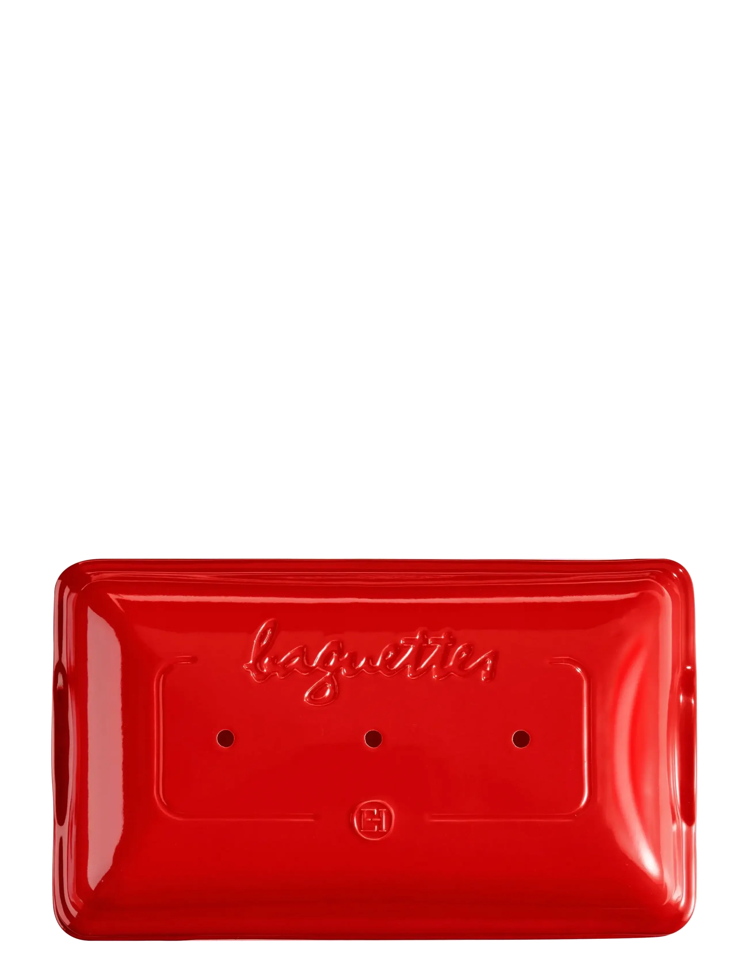 Emile Henry - BAGUETTE FORM - loaf tins - red - 2