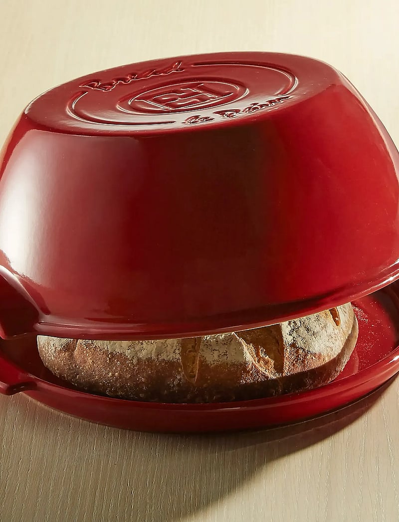 Emile Henry - Round Bread Baker - brotbackformen - rÖd - 0