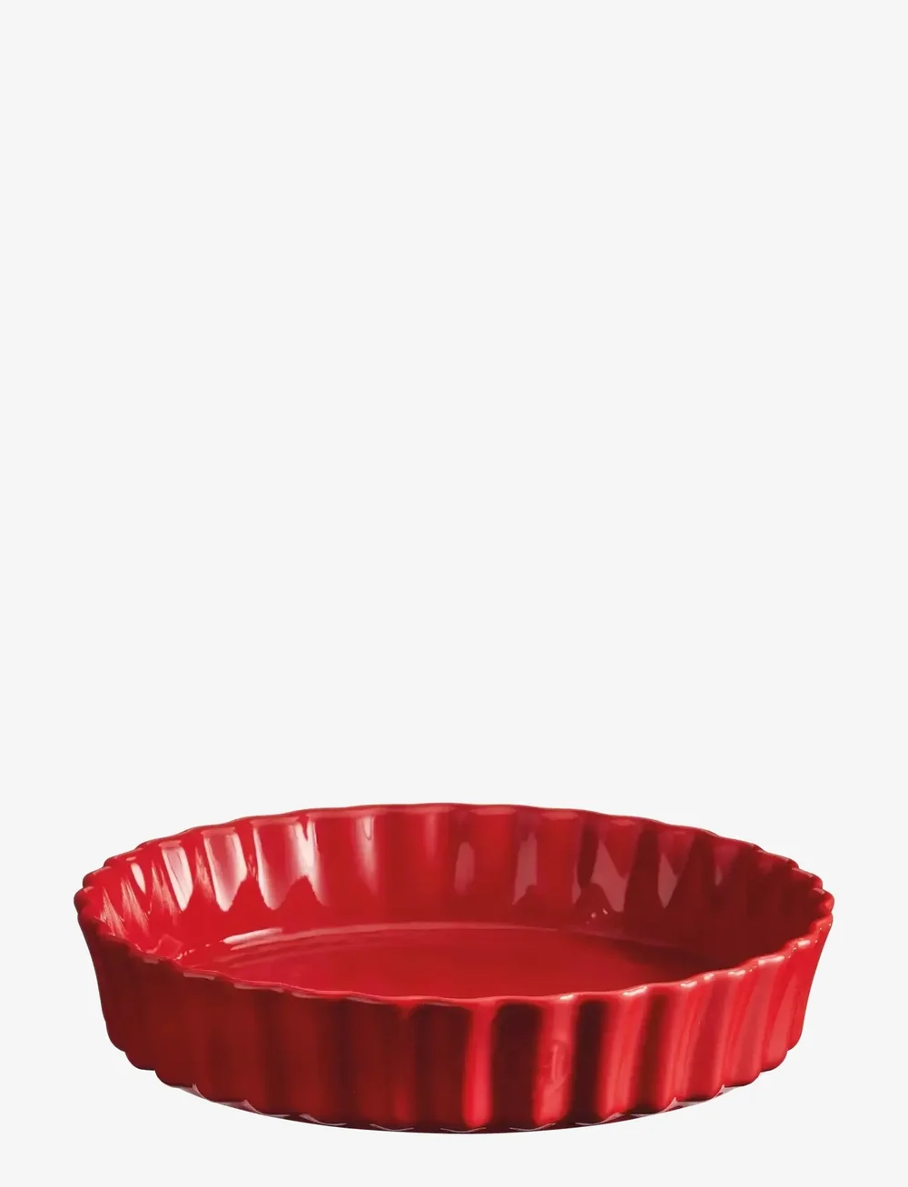 Emile Henry - Deep Flan Dish - 24 cm - kuchenformen - red - 0
