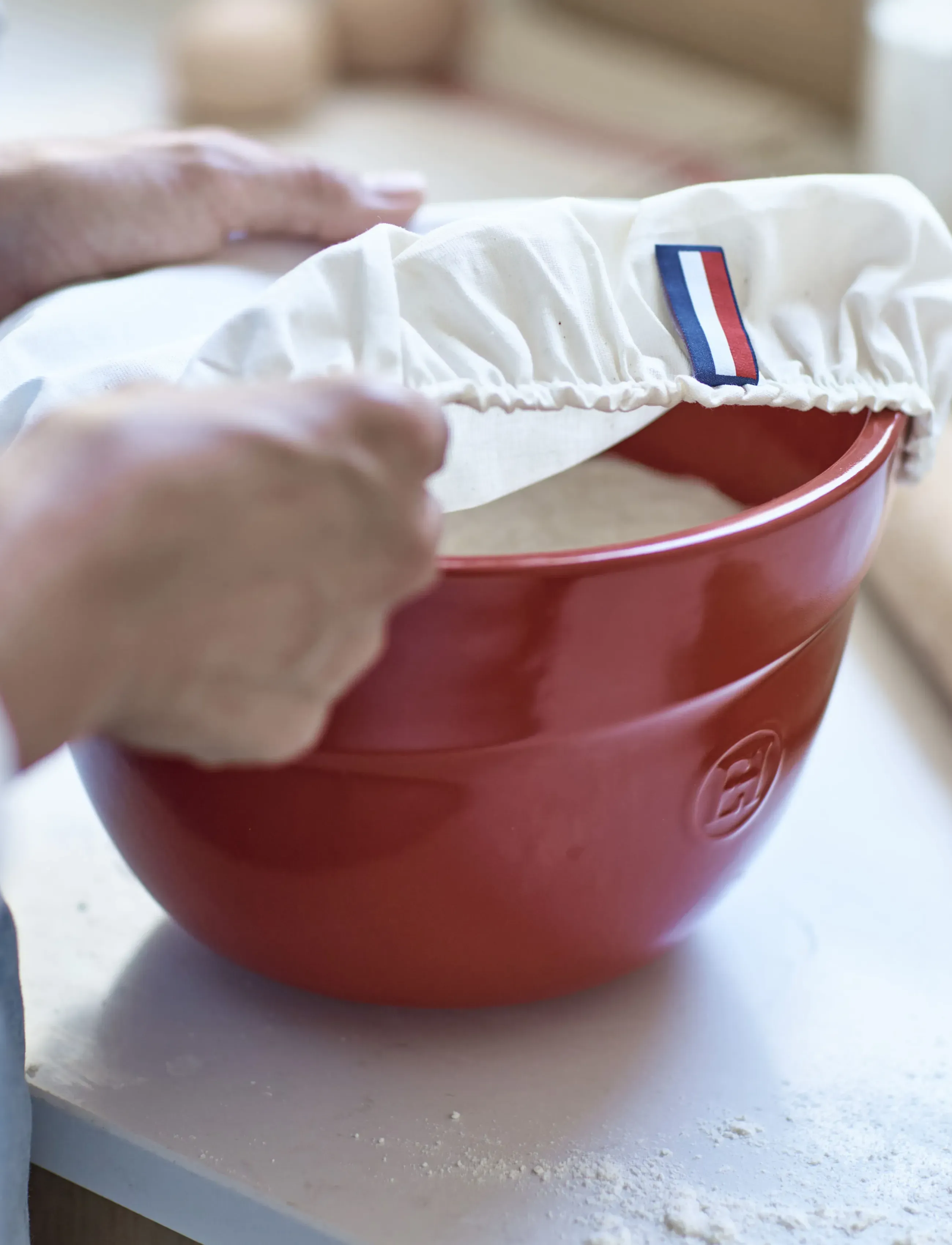 Emile Henry - Mixing Bowl - 3,5L - skåle & margretheskåle - red - 2