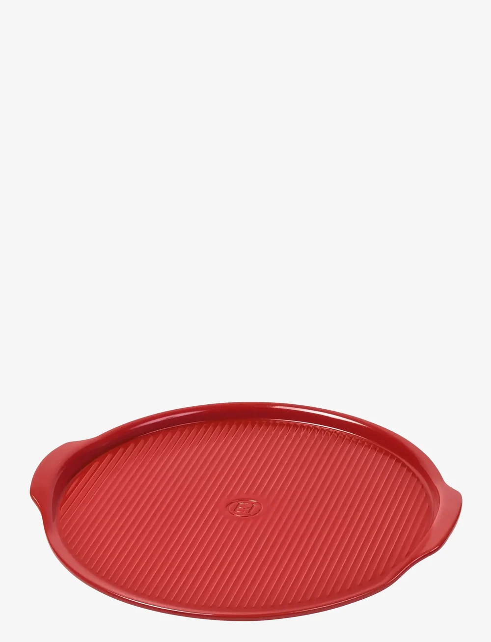Emile Henry - Ridged Pizza Stone - pitsatarbed - rÖd - 1