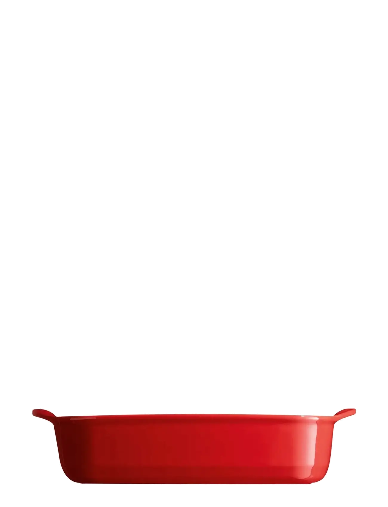 Emile Henry - Small Rectangular Oven Dish - ovnfaste fade - red - 2
