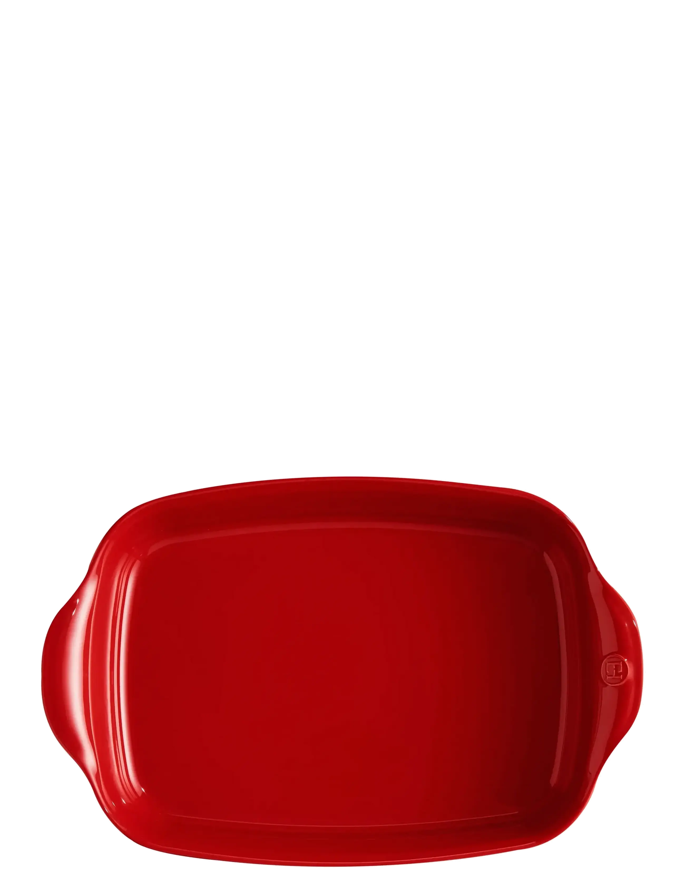 Emile Henry - Large Rectangular Oven Dish - ovnfaste fade - red - 2