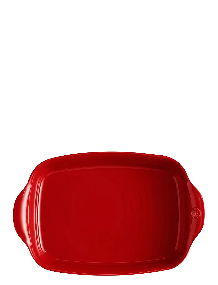 Emile Henry - Large Rectangular Oven Dish - ahjuvormid - red - 2