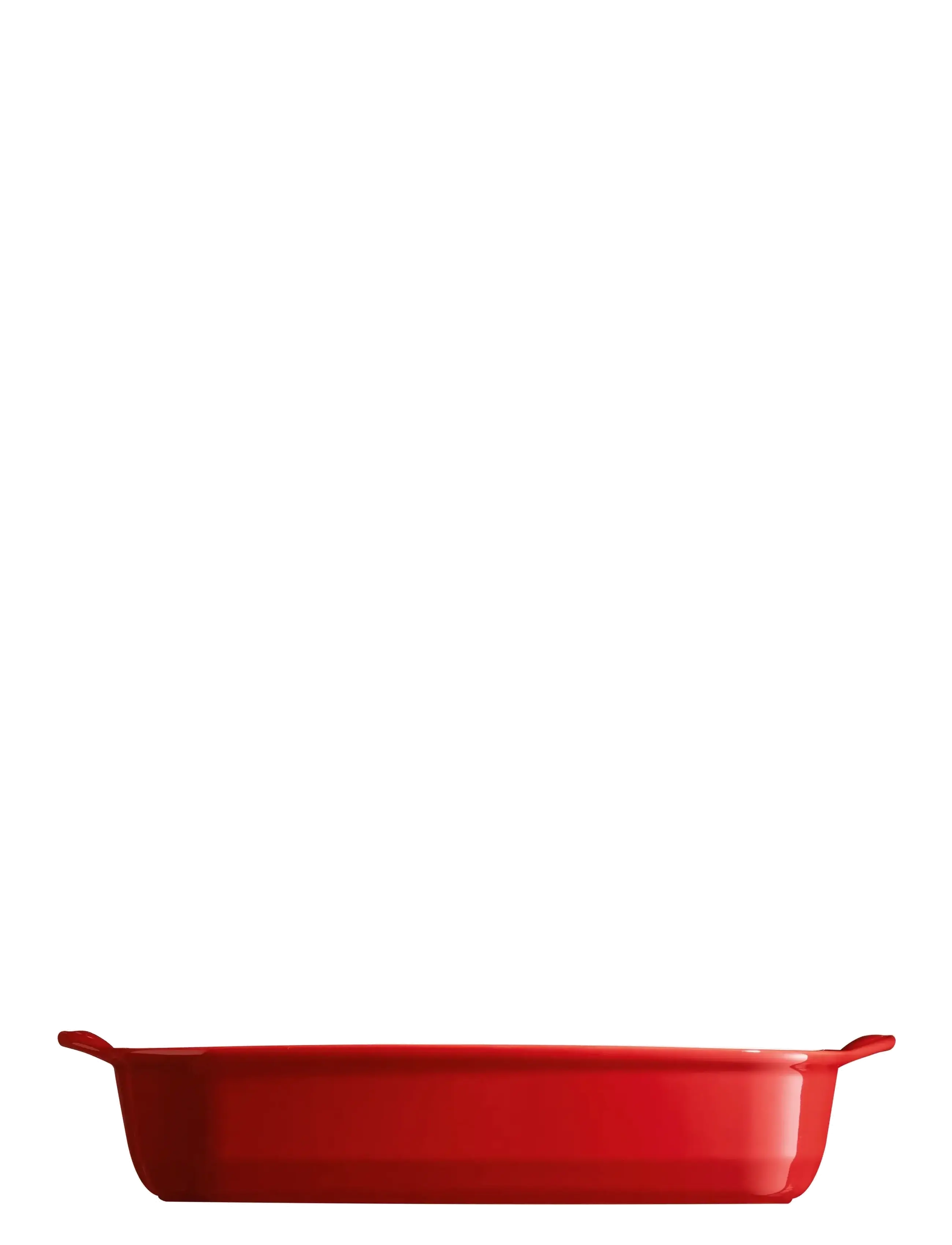 Emile Henry - Large Rectangular Oven Dish - ovnfaste fade - red - 3