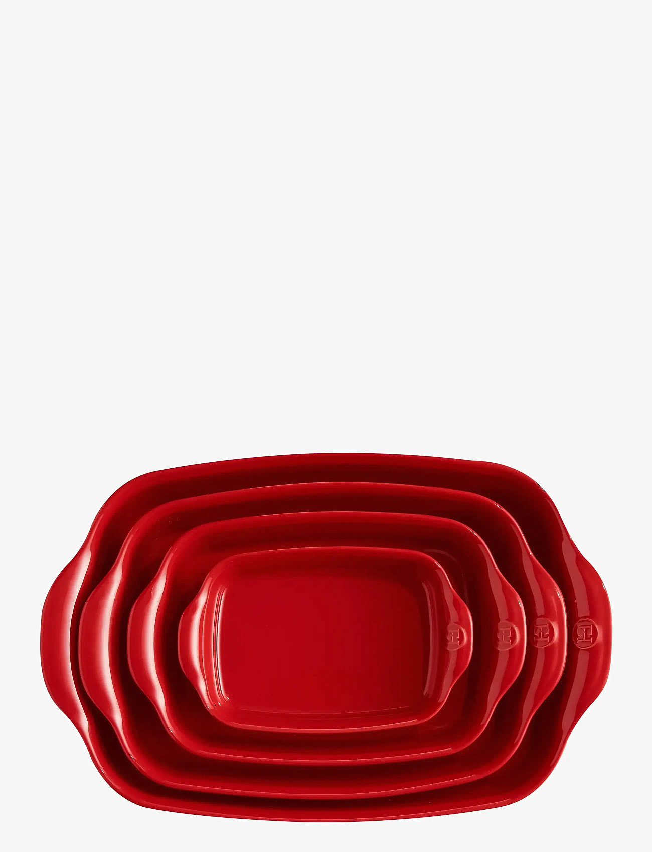Emile Henry - Large Rectangular Oven Dish - oven dishes - red - 5