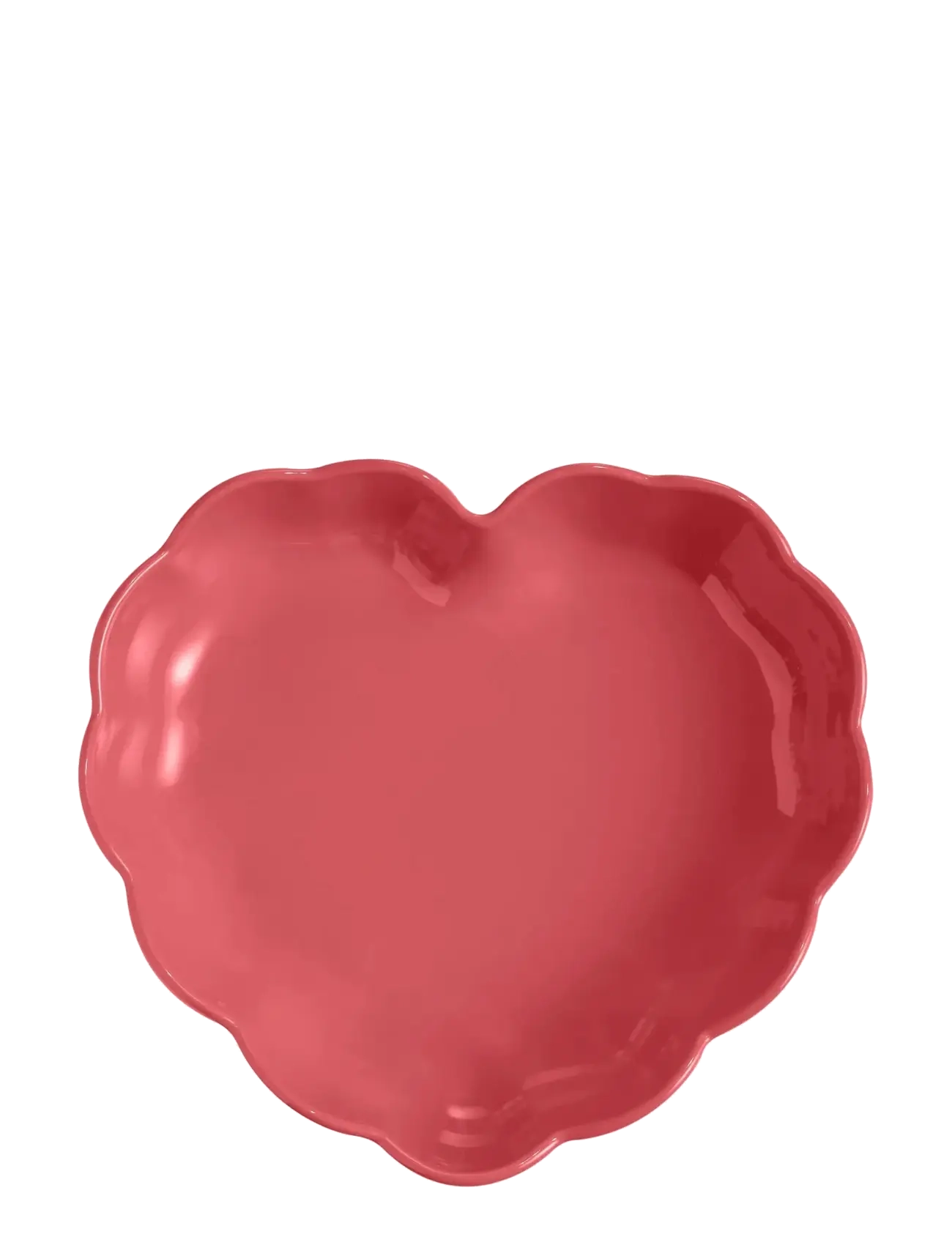 Emile Henry Madeleine Hjärtanform Bubbelgum, Oven Molds, Koral, Str: 1.8 L