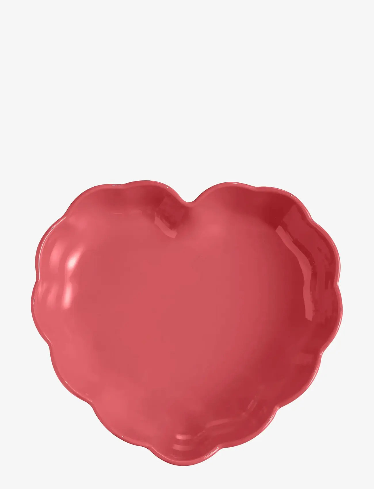 Emile Henry - MADELEINE HJÄRTANFORM BUBBELGUM - ovnfaste fade - pink - 1