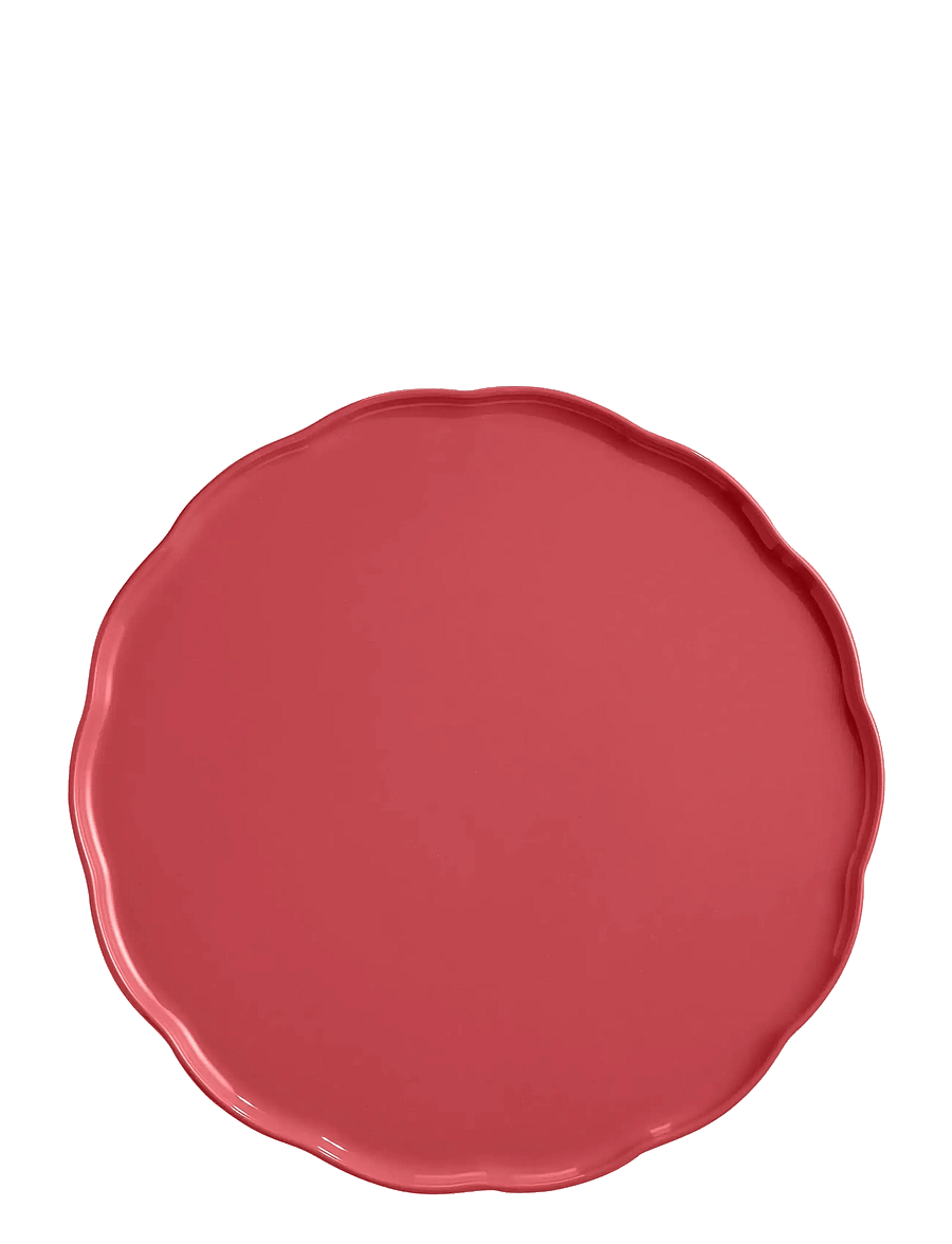 Emile Henry - MADELEINE SERVERINGSFAT RUND BUBBELGUM - servierplatten - pink - 1