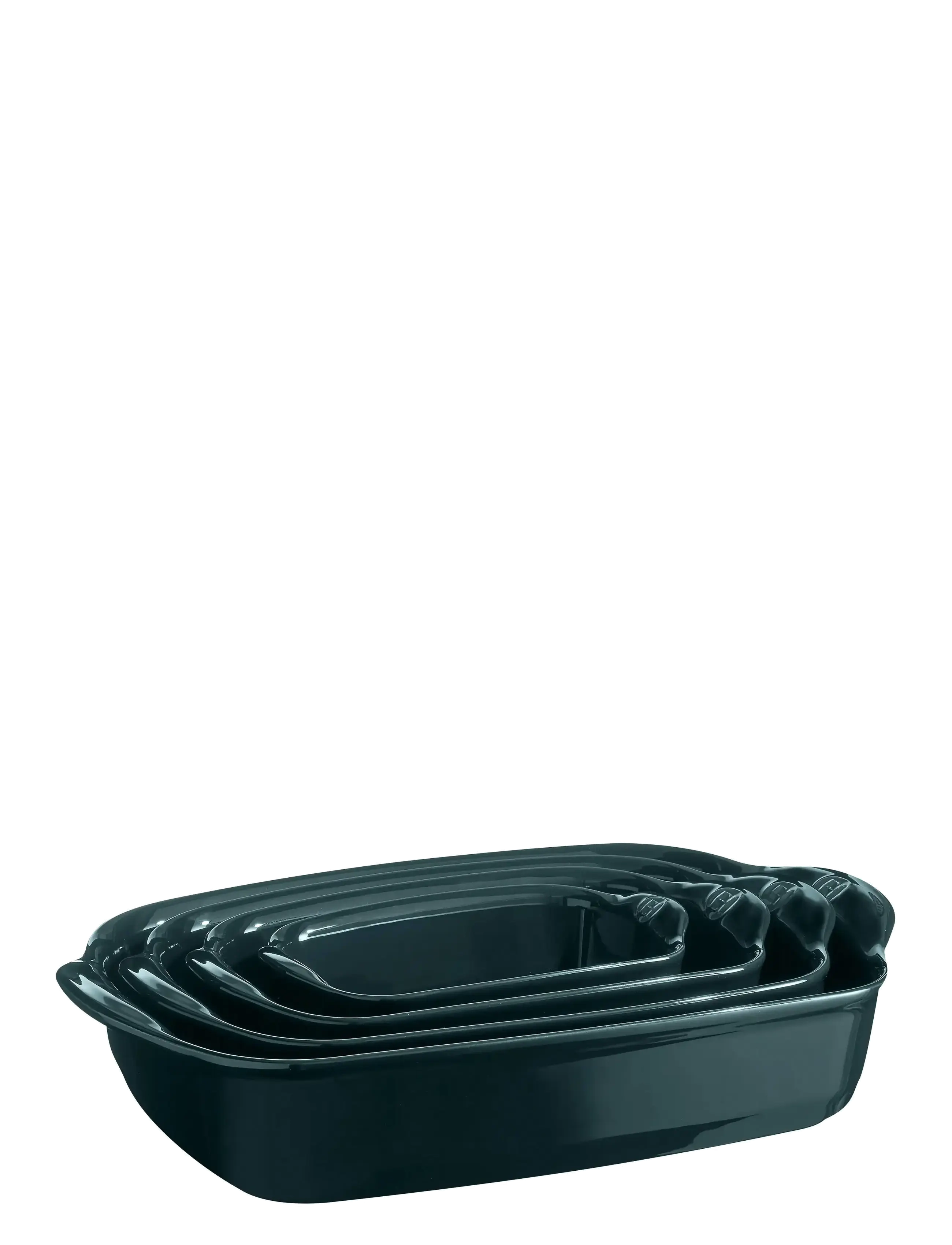 Emile Henry - Individual oven Dish - ovnfaste fade - petrol - 4