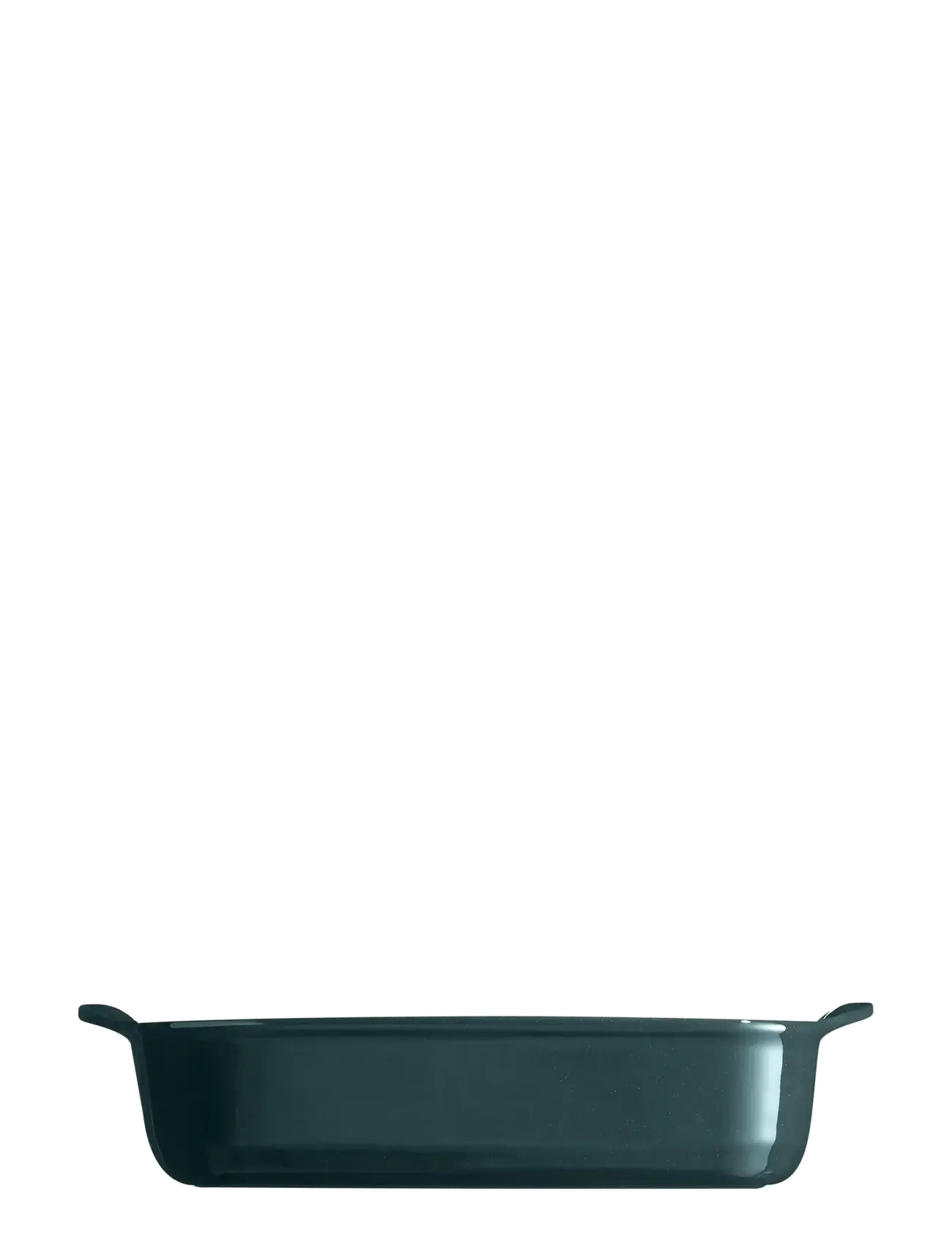 Emile Henry - Small Rectangular Oven Dish - ovnfaste fade - petrol - 2