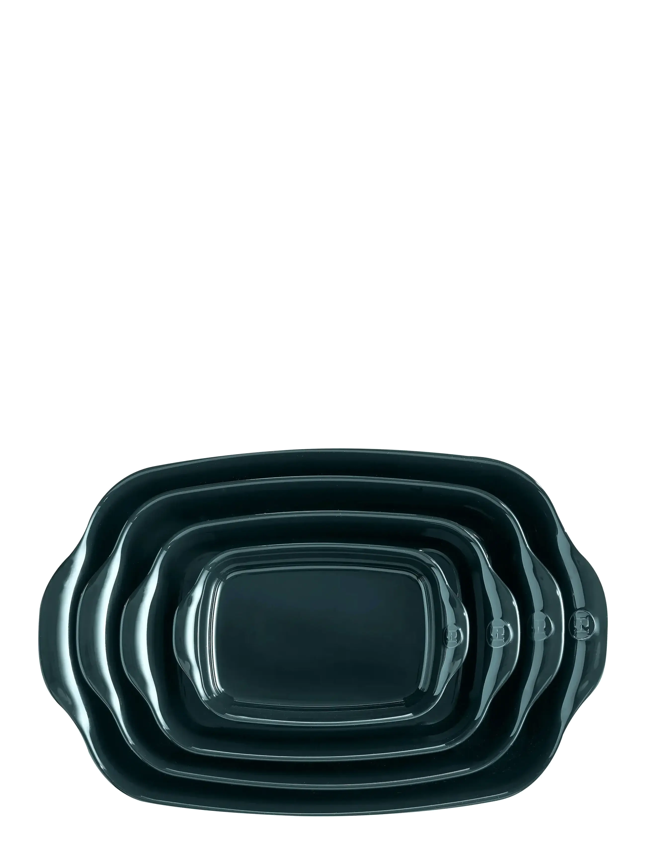 Emile Henry - Large Rectangular Oven Dish - uunivuoat - petrol - 3