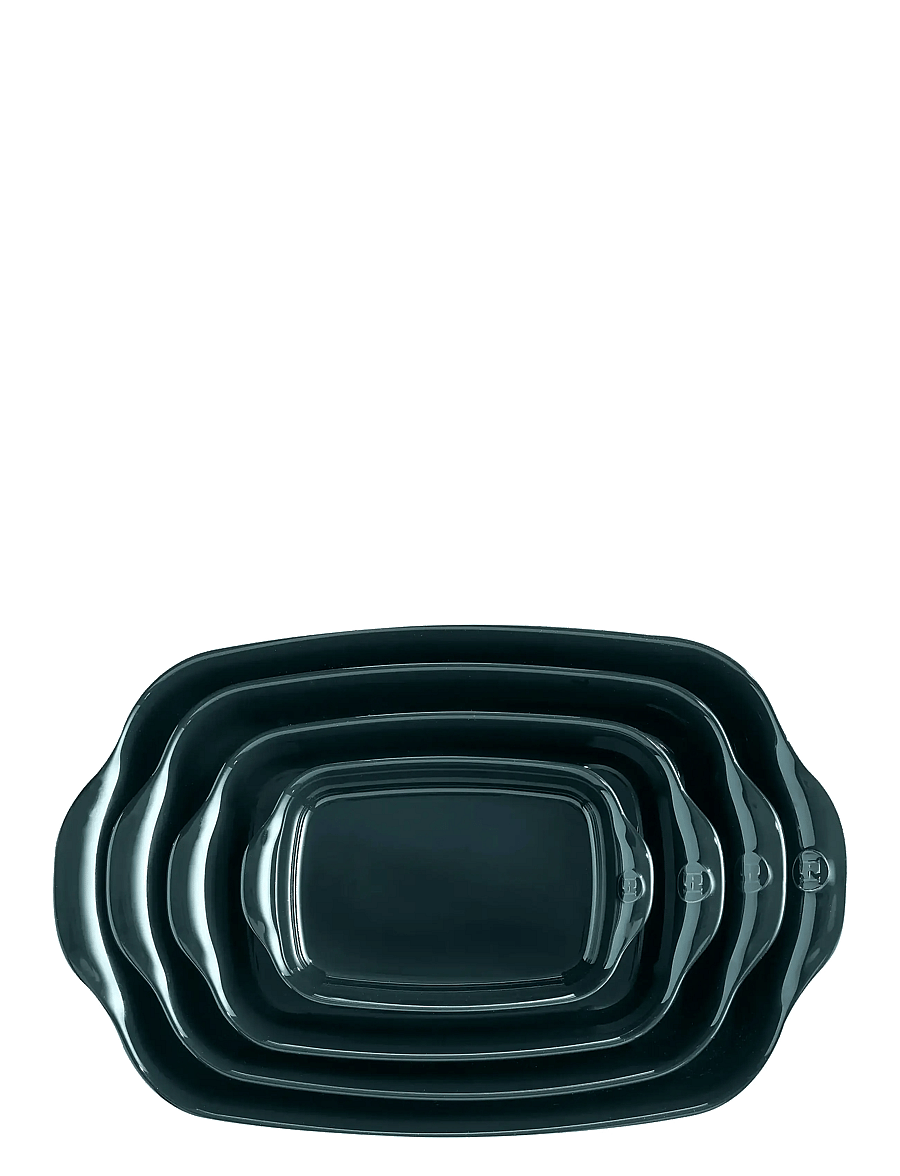 Emile Henry - Large Rectangular Oven Dish - ofenformen - petrol - 3