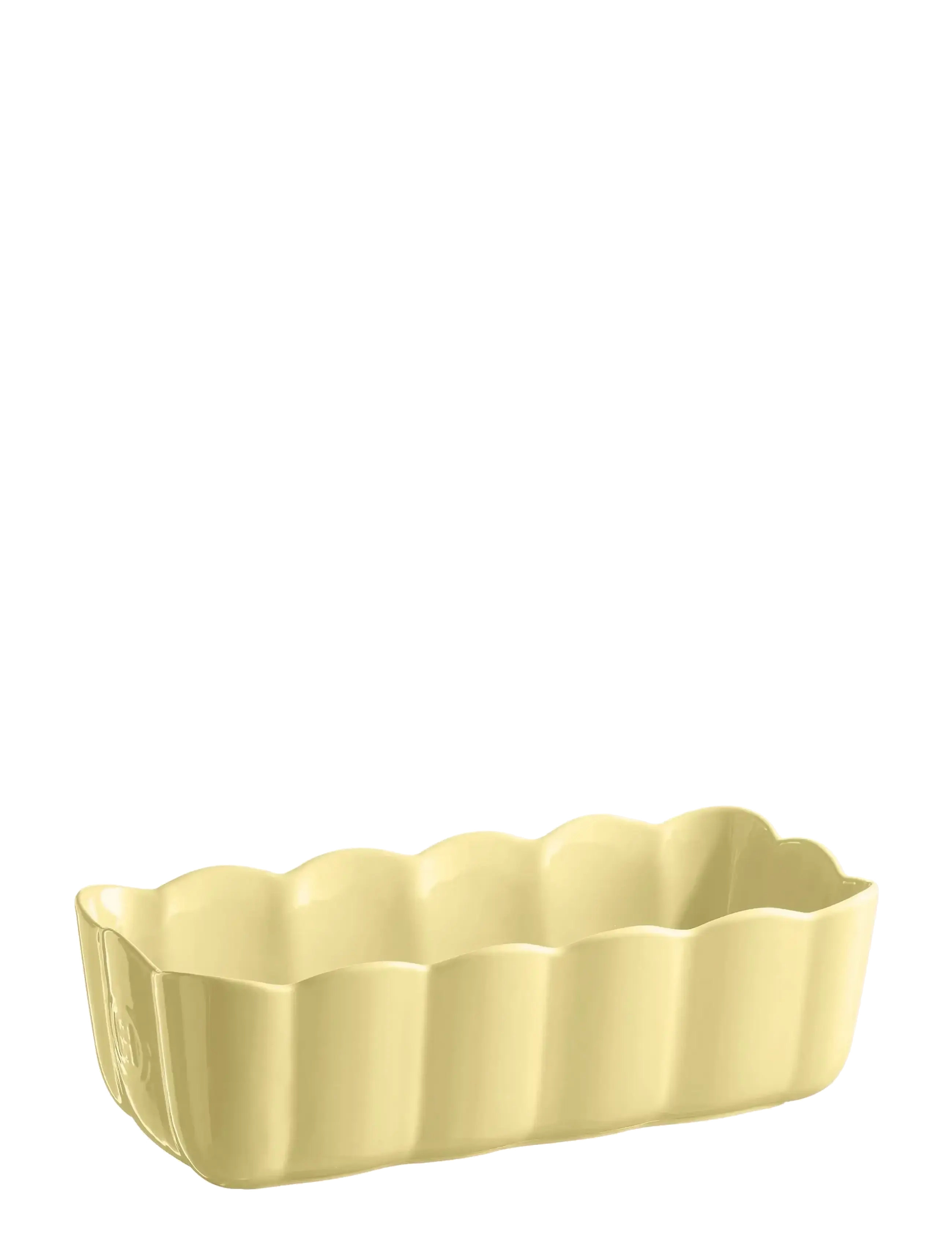 Emile Henry Madeleine Brödform Vanilj, Loaf Tins, Gul, Str: 1.8 L
