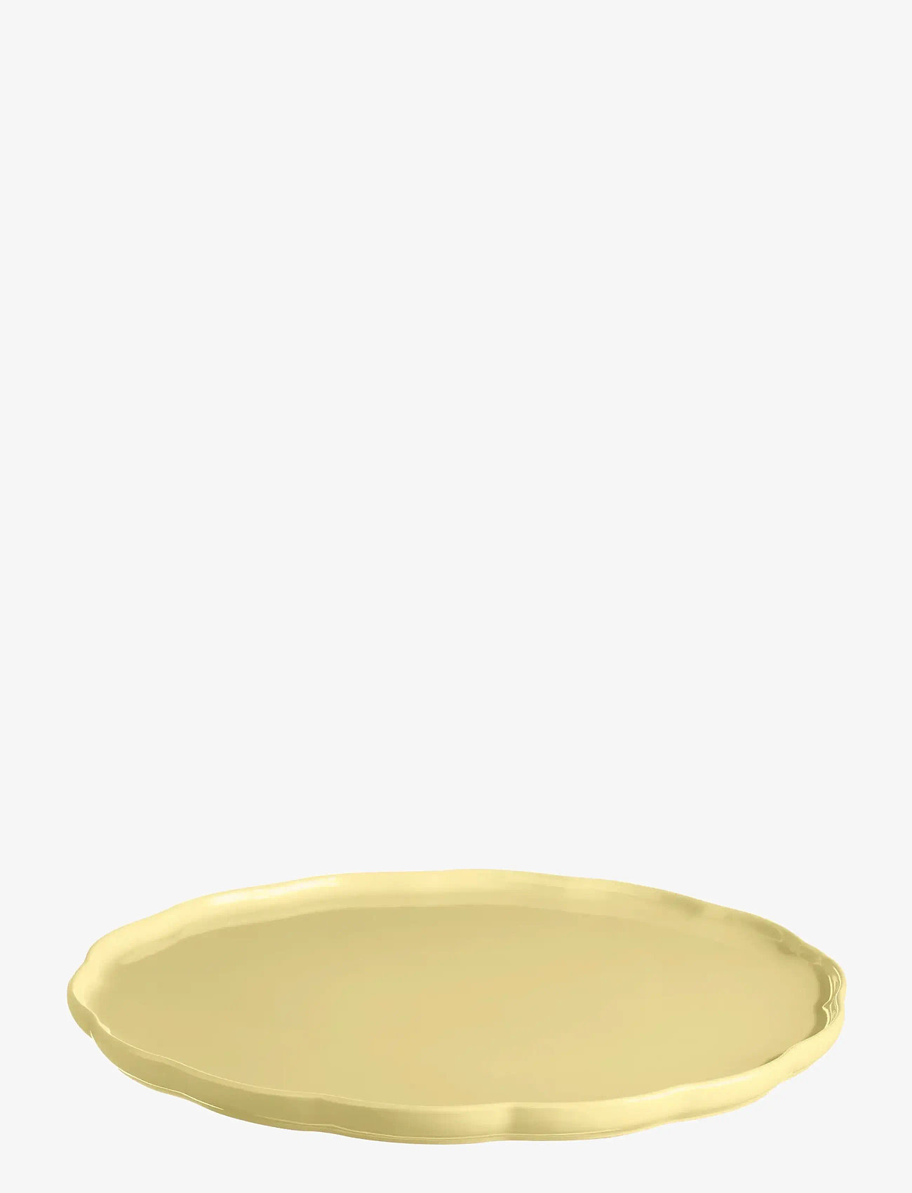 Emile Henry - MADELEINE SERVERINGSFAT RUND VANILJ - serverings- & anretningsfade - yellow - 2