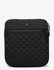 Emporio Armani - MESSENGER BAG - shoulder bags - black/black/black - 0