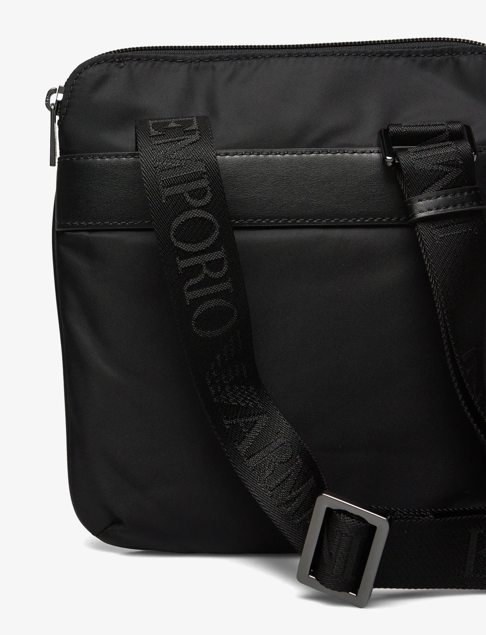 Grey top armani pouch