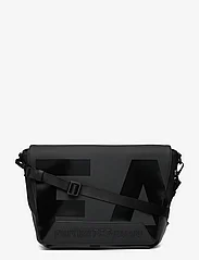 Emporio Armani - SHOULDER BAG - axelremsväskor - nero/logo nero - 0