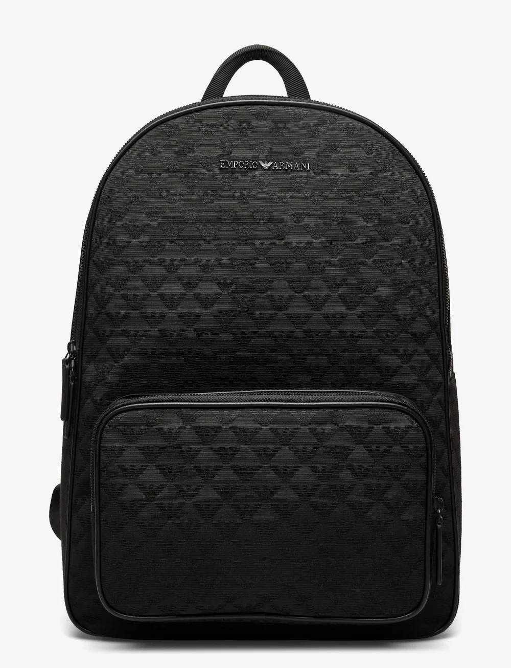 Leather armani backpack hot sale