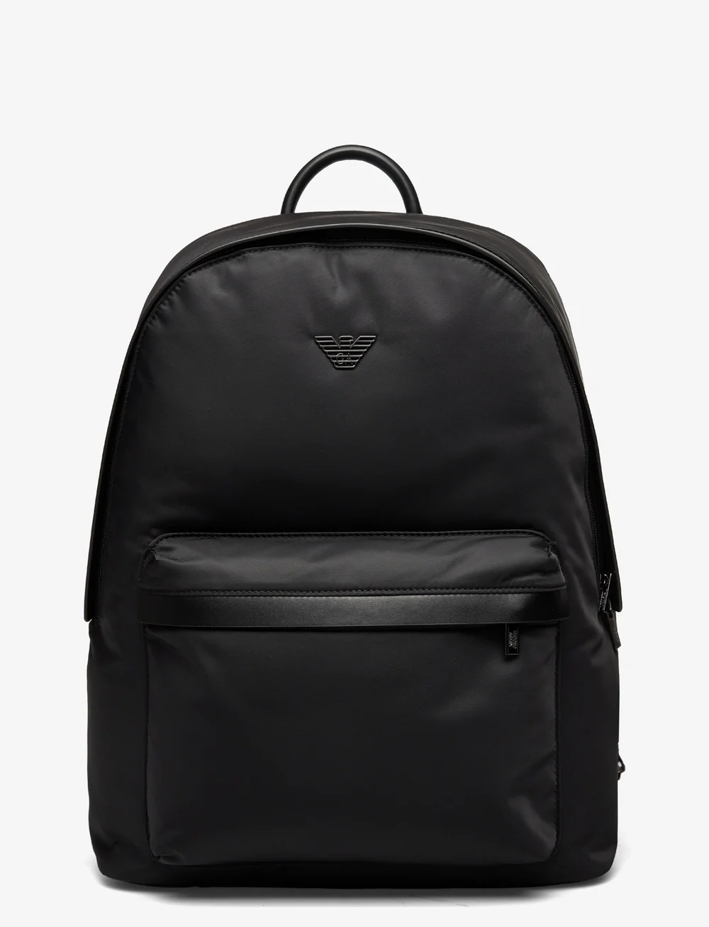 Emporio armani top leather backpack