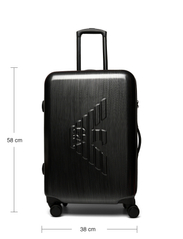 Emporio Armani - TROLLEY - suitcases - grigio - 5