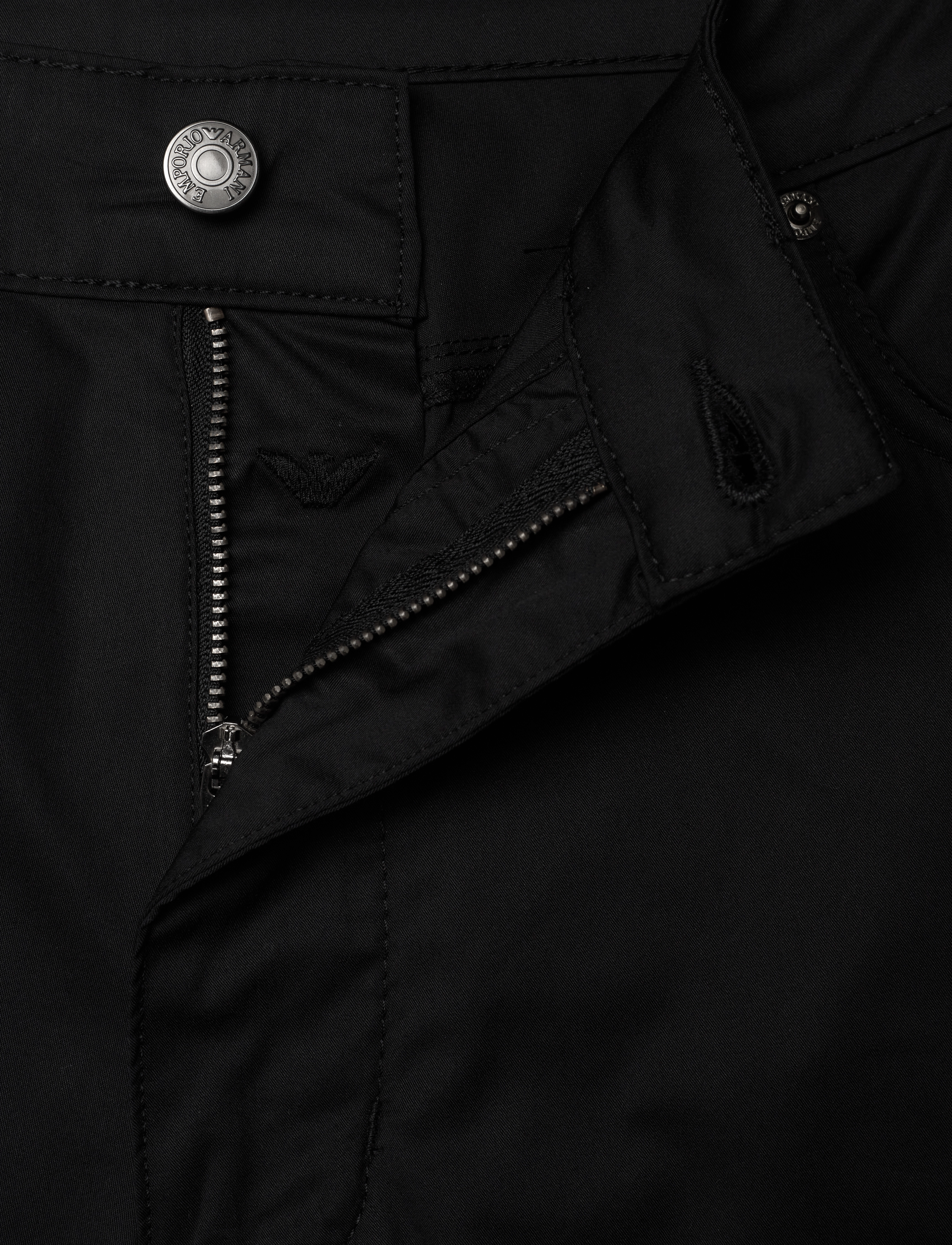 Emporio Armani - 5 POCKETS PANT - nero - 3