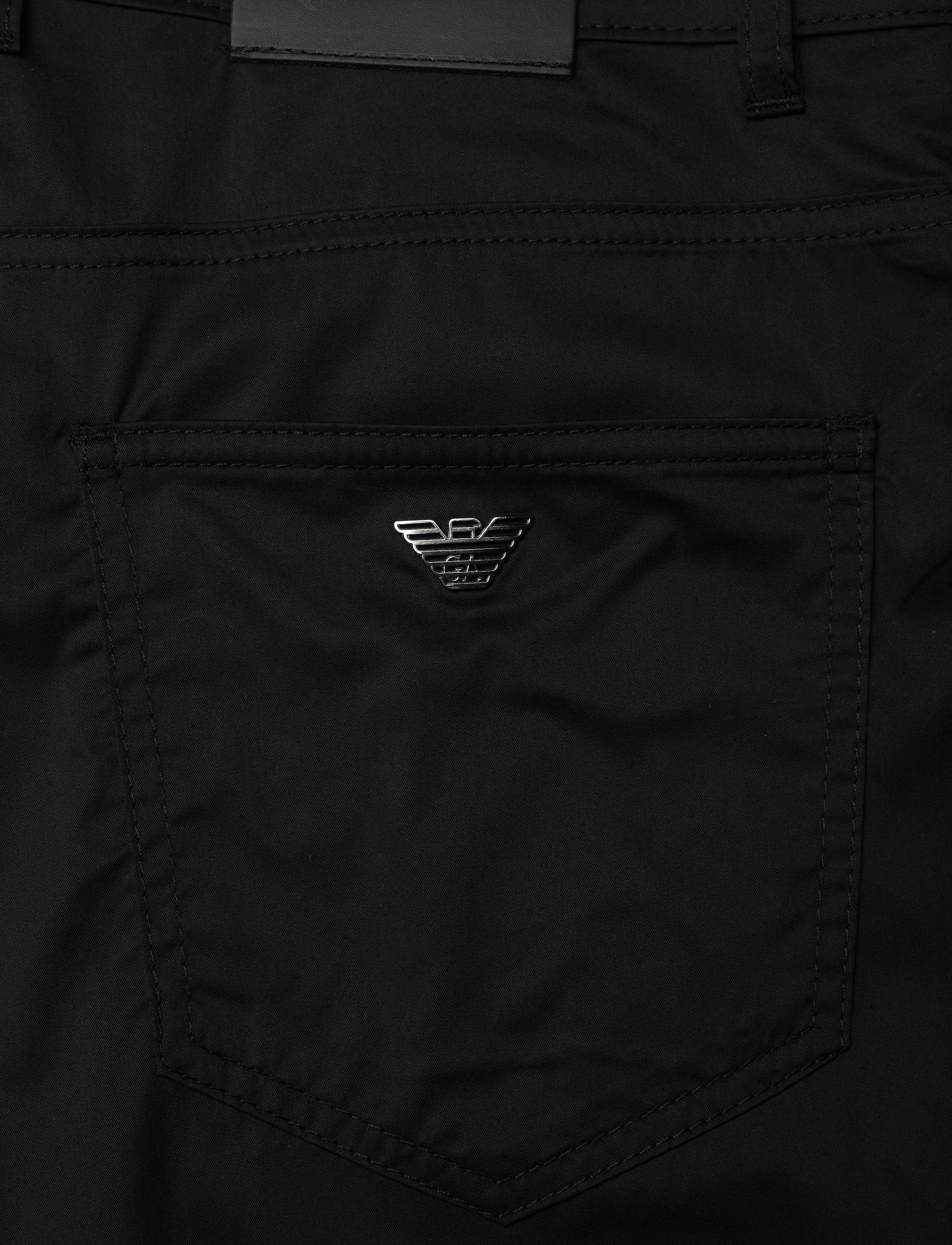 Emporio Armani - 5 POCKETS PANT - nero - 4