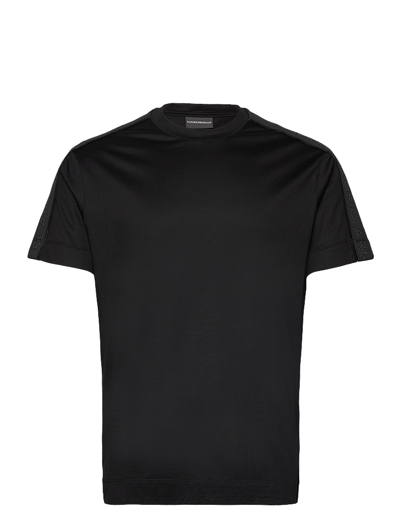 Emporio Armani - T-SHIRT - kurzärmelig - nero - 0