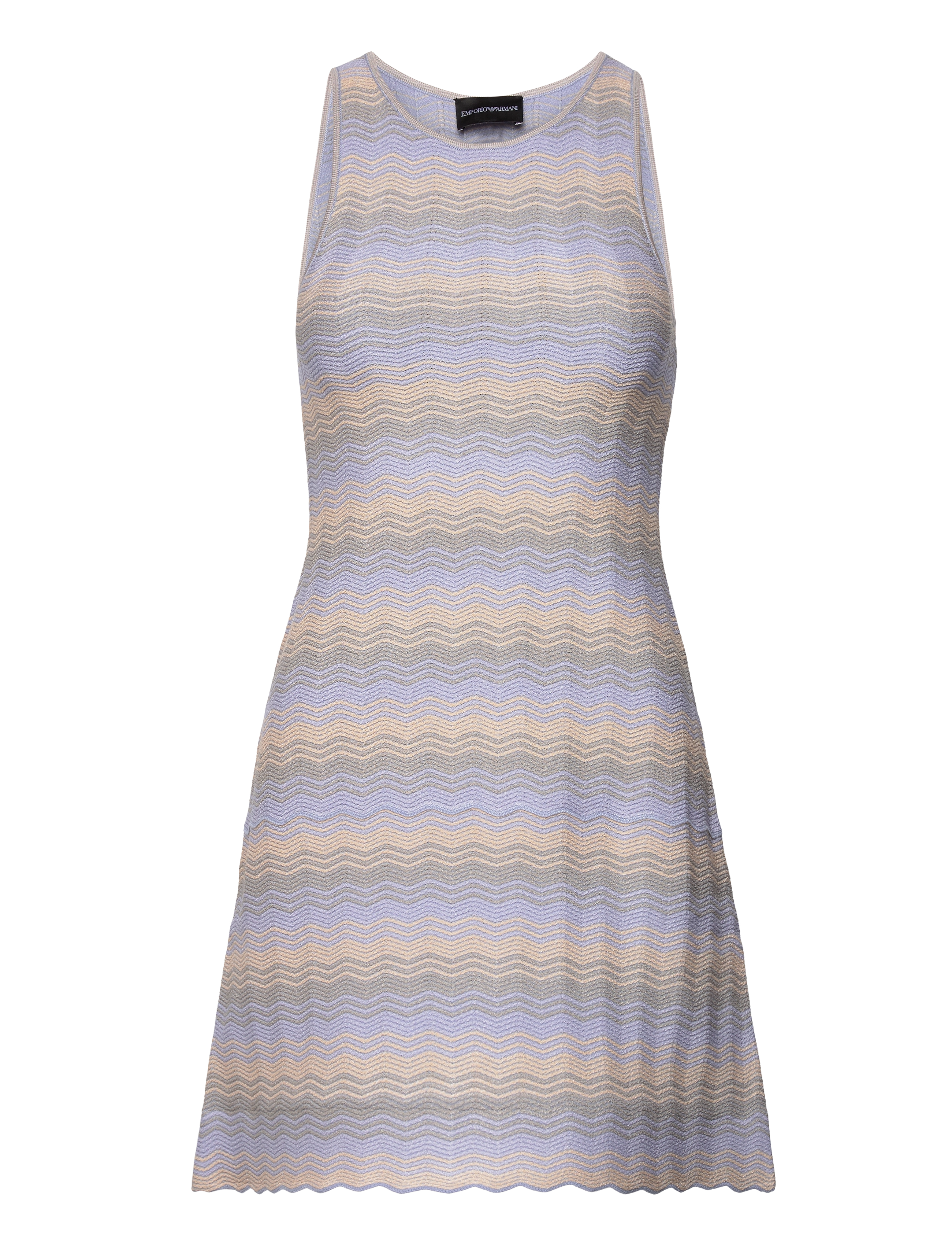 Emporio Armani Dress, 42, Grey, Kjoler > Kort Kjole, Dame