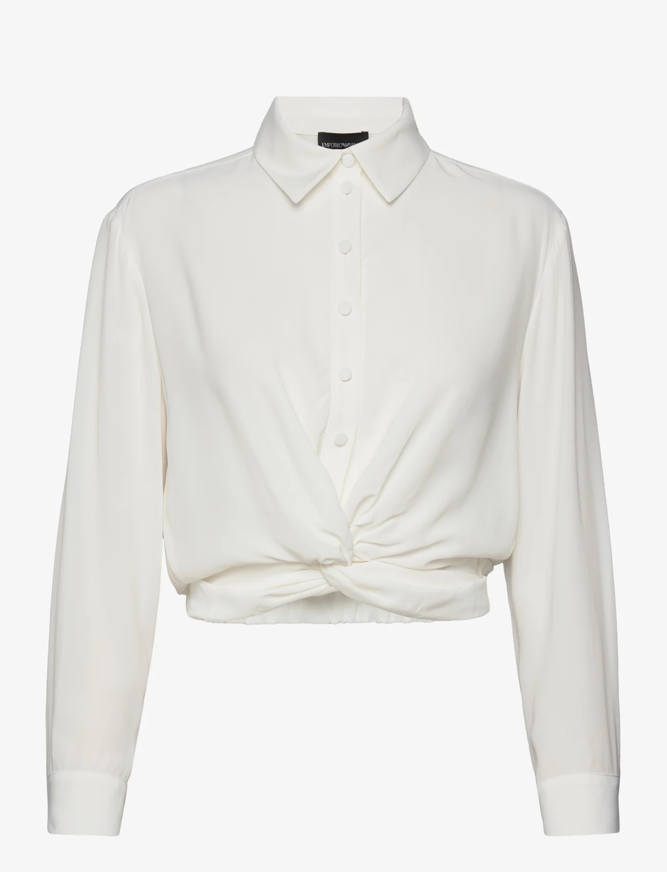 Emporio Armani - SHIRT - långärmade skjortor - bianco caldo - 0