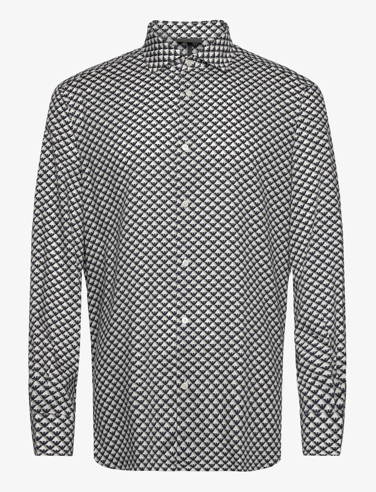Emporio Armani - CAMICIA - dalykinio stiliaus marškiniai - aquila allover - 0