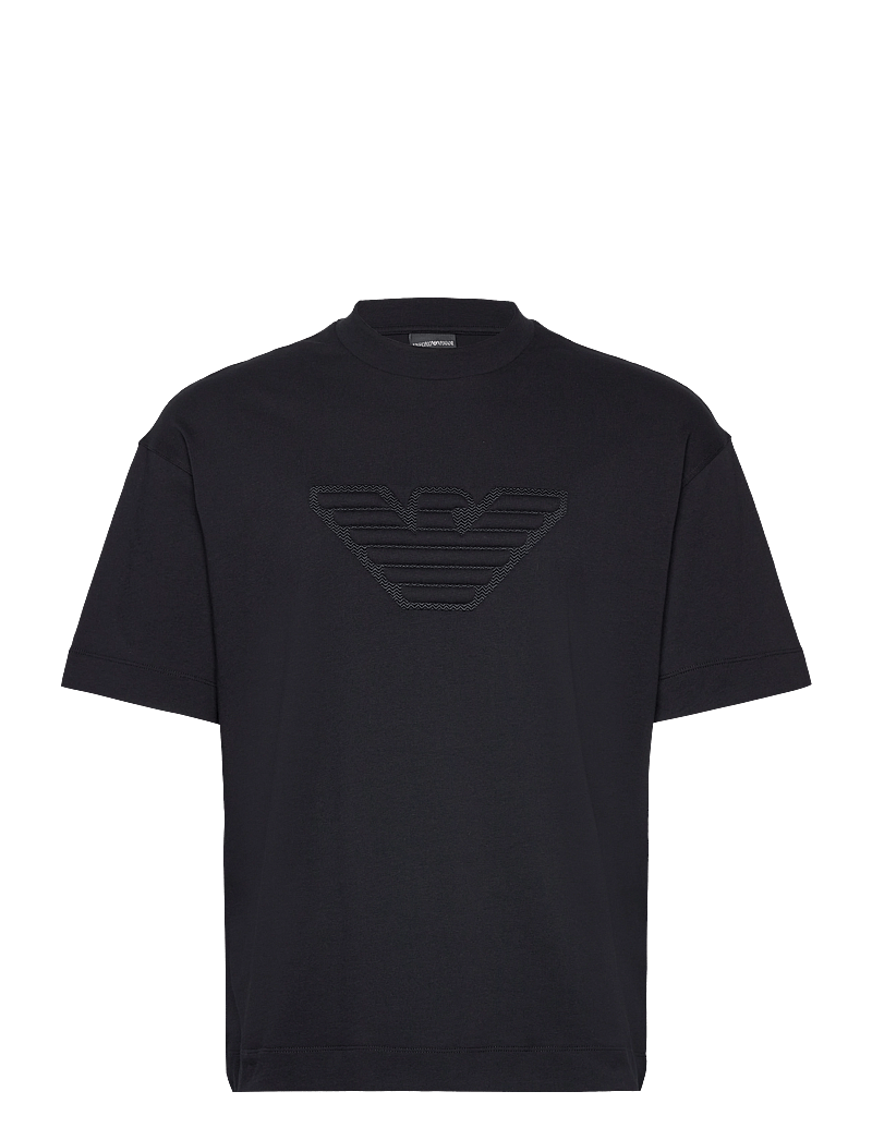 Emporio Armani - T-SHIRT - kortærmede t-shirts - navy eagle - 0